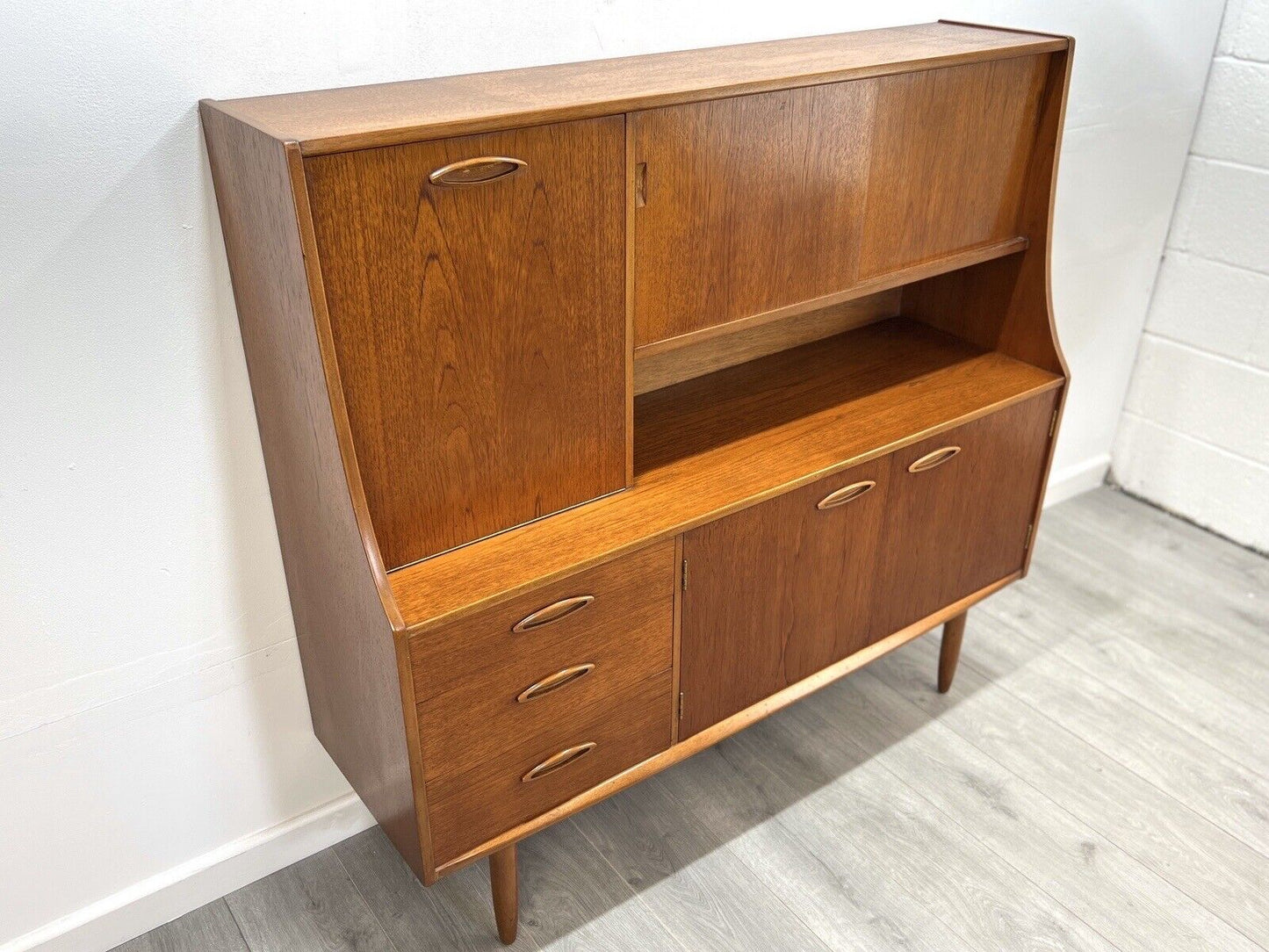 Jentique, Vintage Teak Highboard / High Sideboard