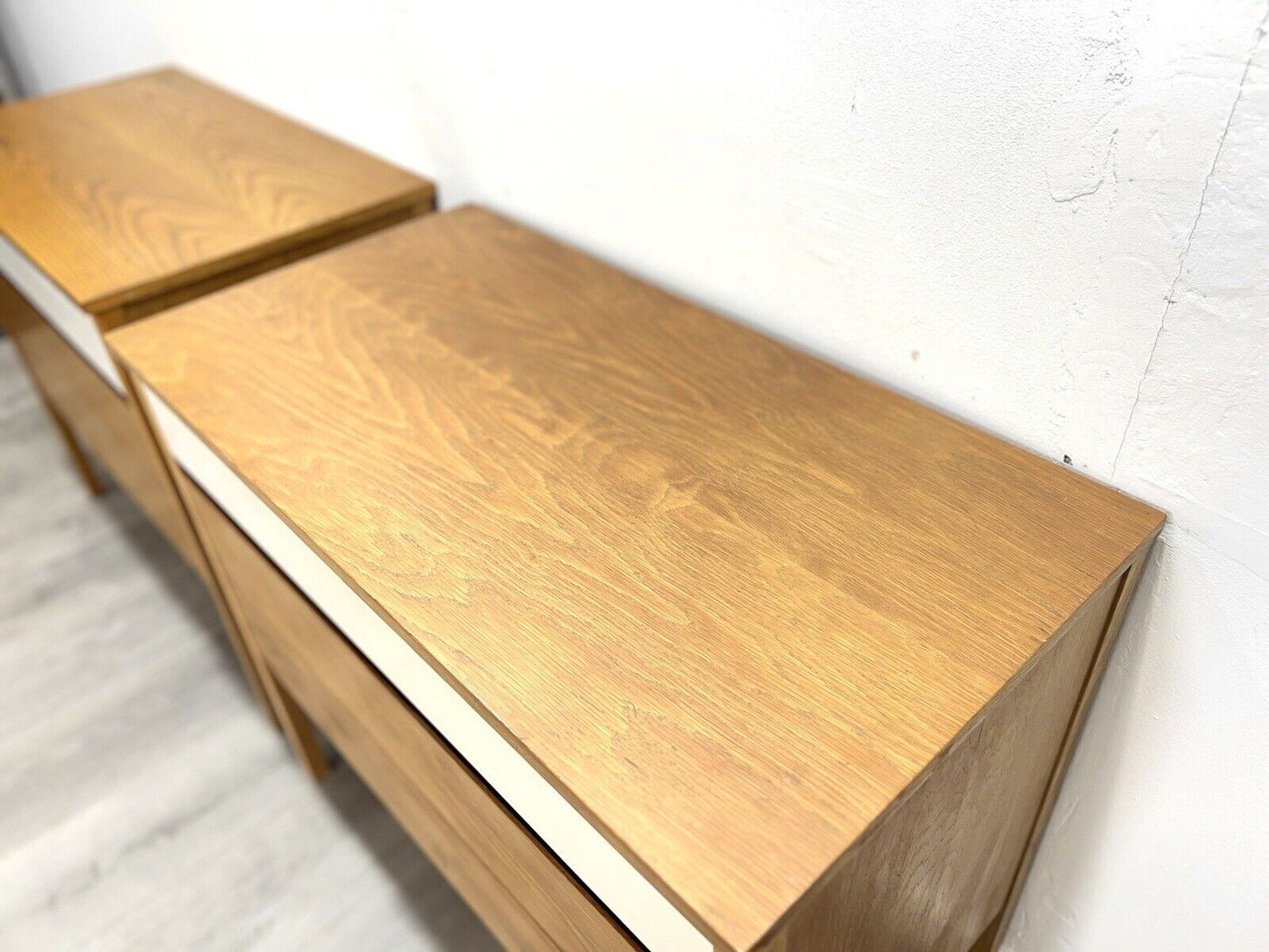Pair of G Plan Young Ideas Mid Century Oak Chests of Drawers