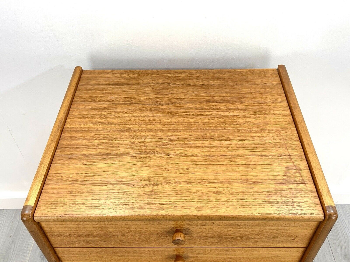 Nathan / Parker Knoll Squares, Vintage Teak Media Cabinet