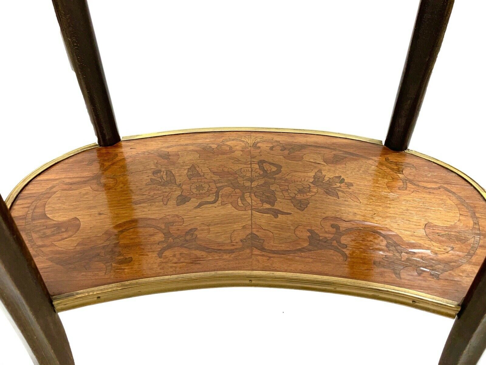 Pair Of Louis XVI Style Kidney Shaped Tables