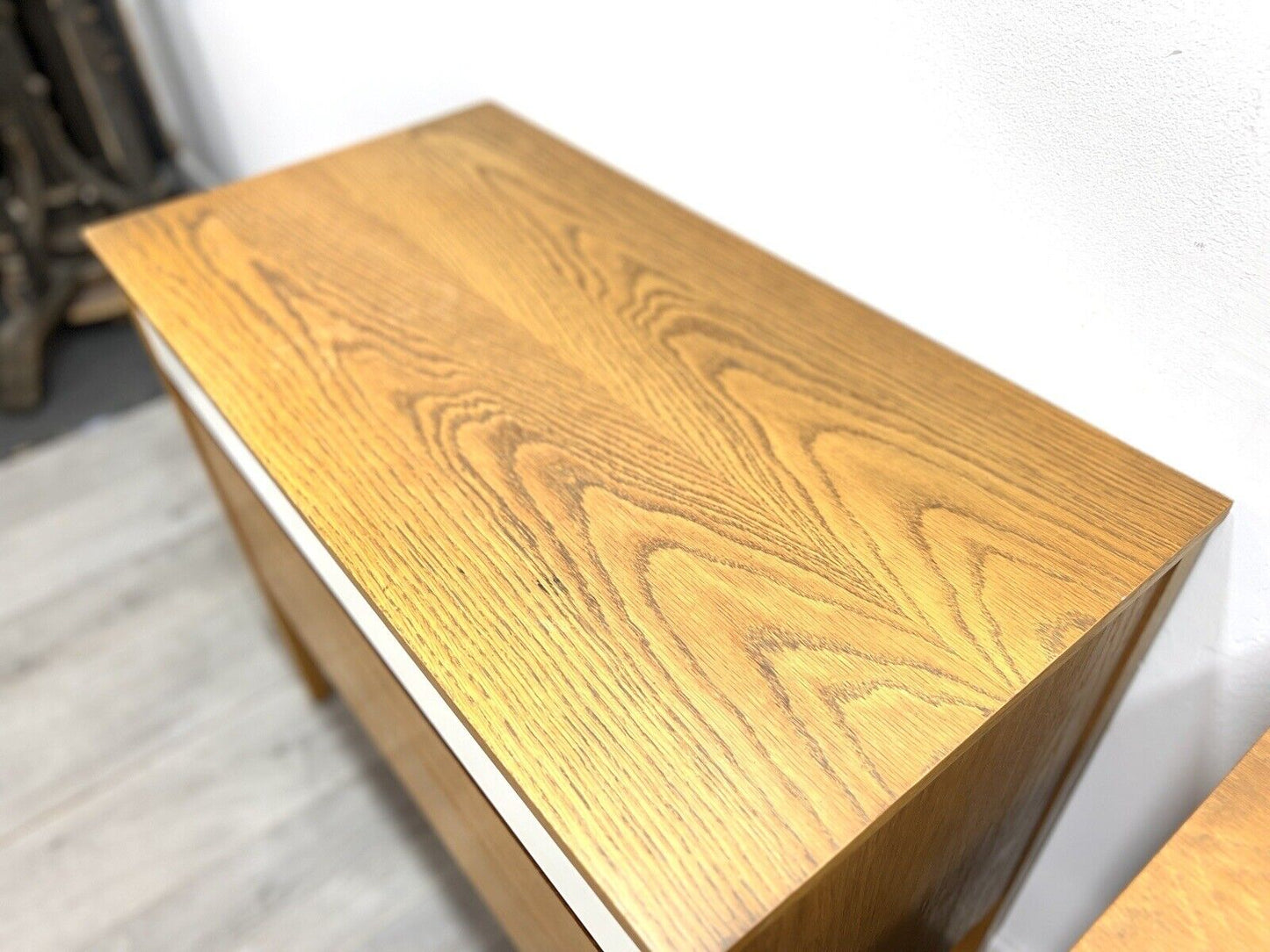 Pair of G Plan Young Ideas Mid Century Oak Chests of Drawers
