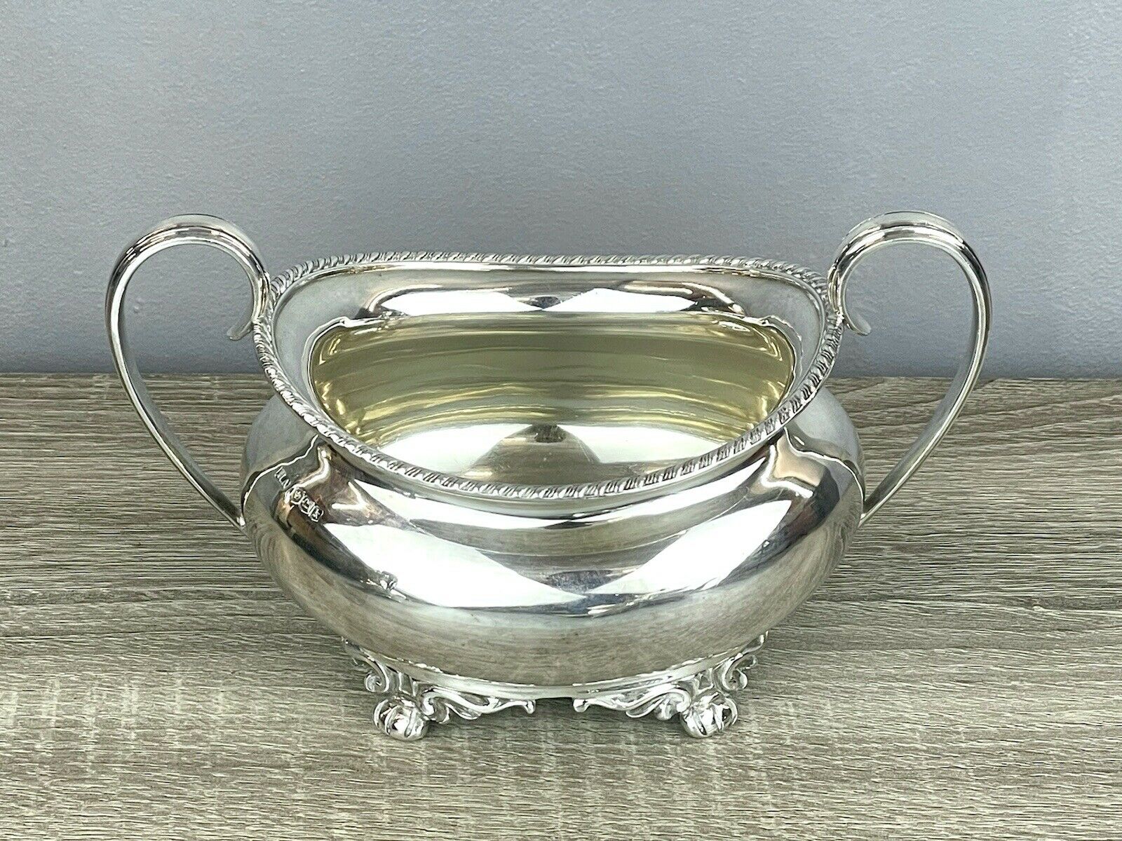 Silver 4 Piece Tea Set By Atkin Brothers, Sheffield 1927 - 1,848g