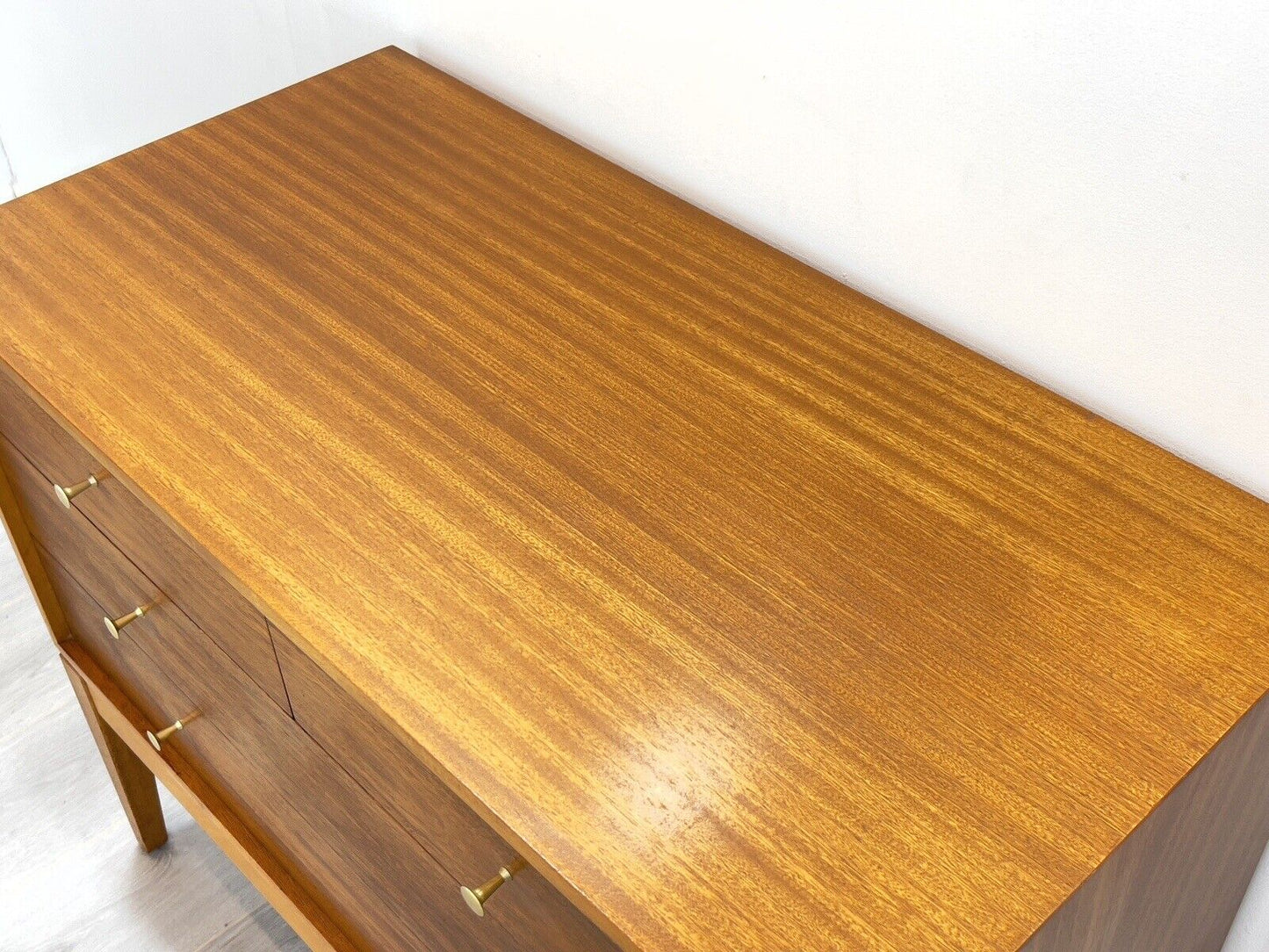 Peter Hayward for Uniflex, Mid Century, Walnut Chest of Drawers