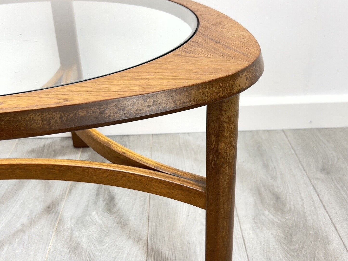 Nathan, Teak and Glass Mid Century Coffee Table