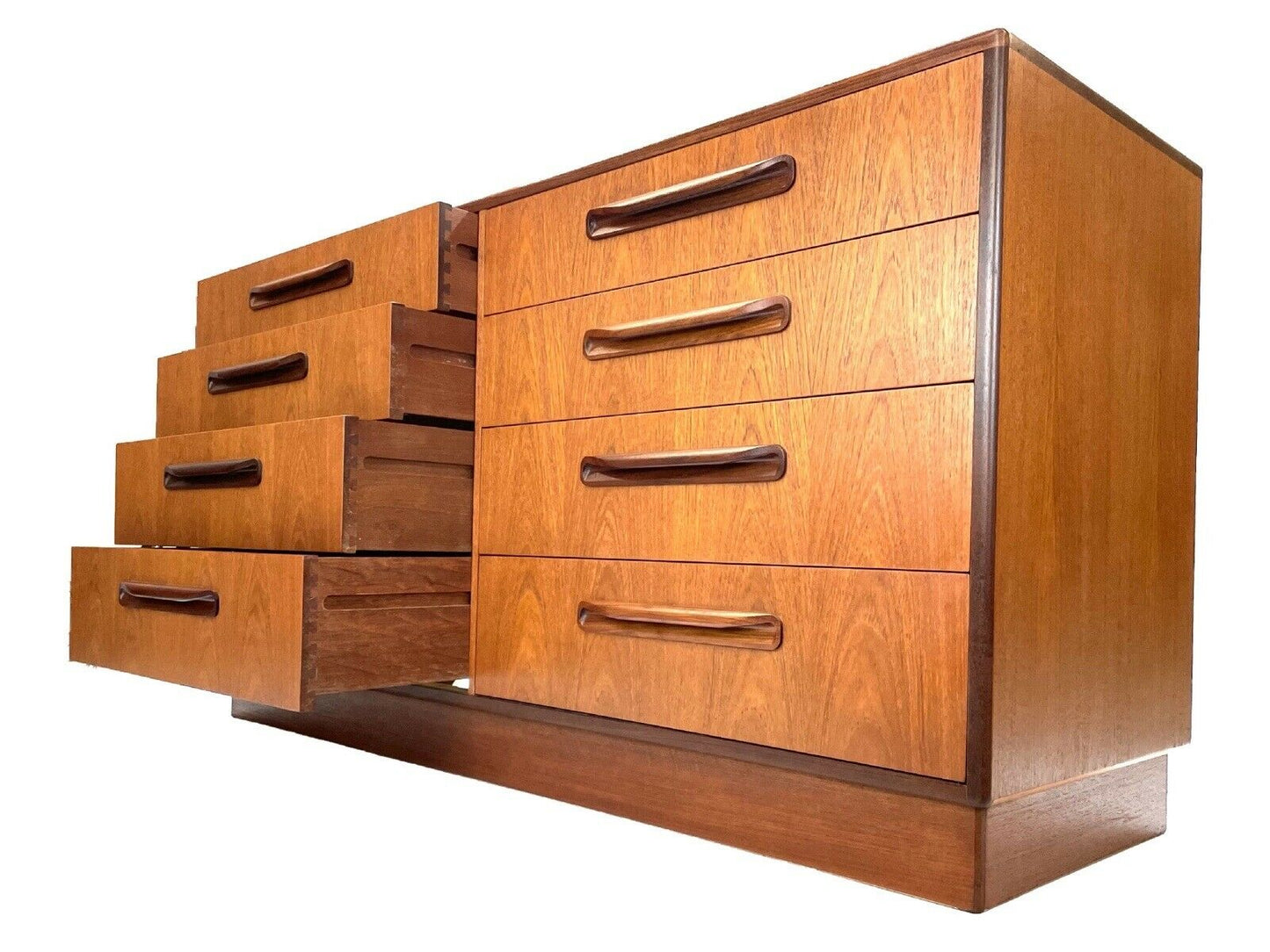 Retro, G Plan Fresco, 8 Drawer, Teak Chest of Drawers