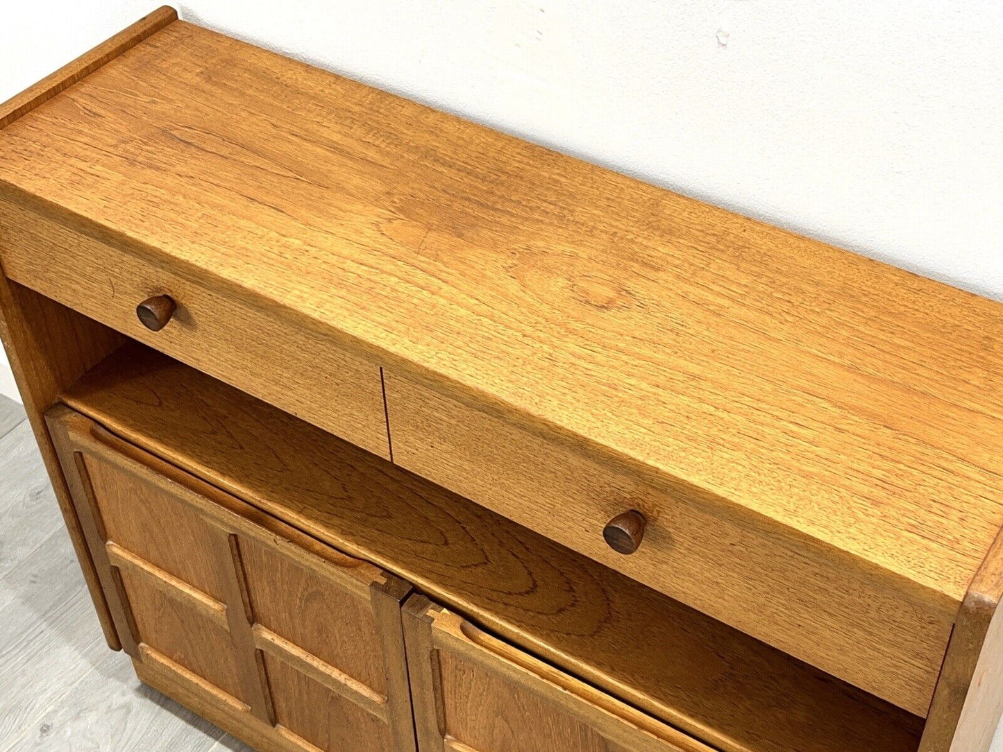 Nathan / Parker Knoll Squares, Mid Century Cupboard / Compact Sideboard