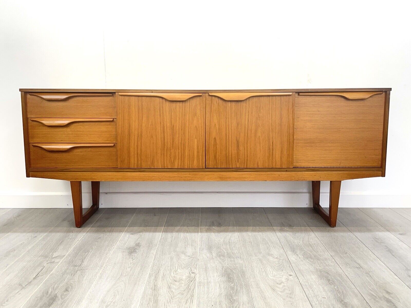 A Mid Century, Vintage Veneered Sideboard  in The Dunvegan Style