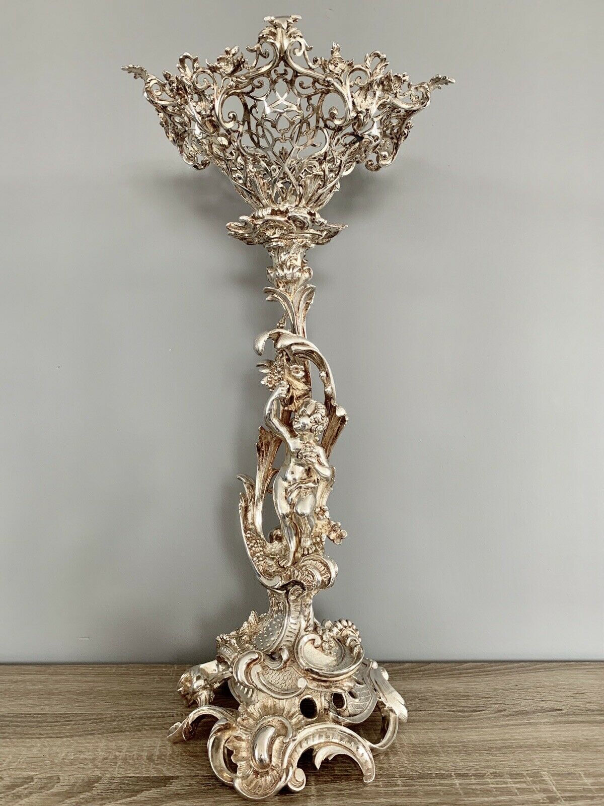 A Very Rare, Victorian, Elkington & Co Silver Plate Centrepiece C1845