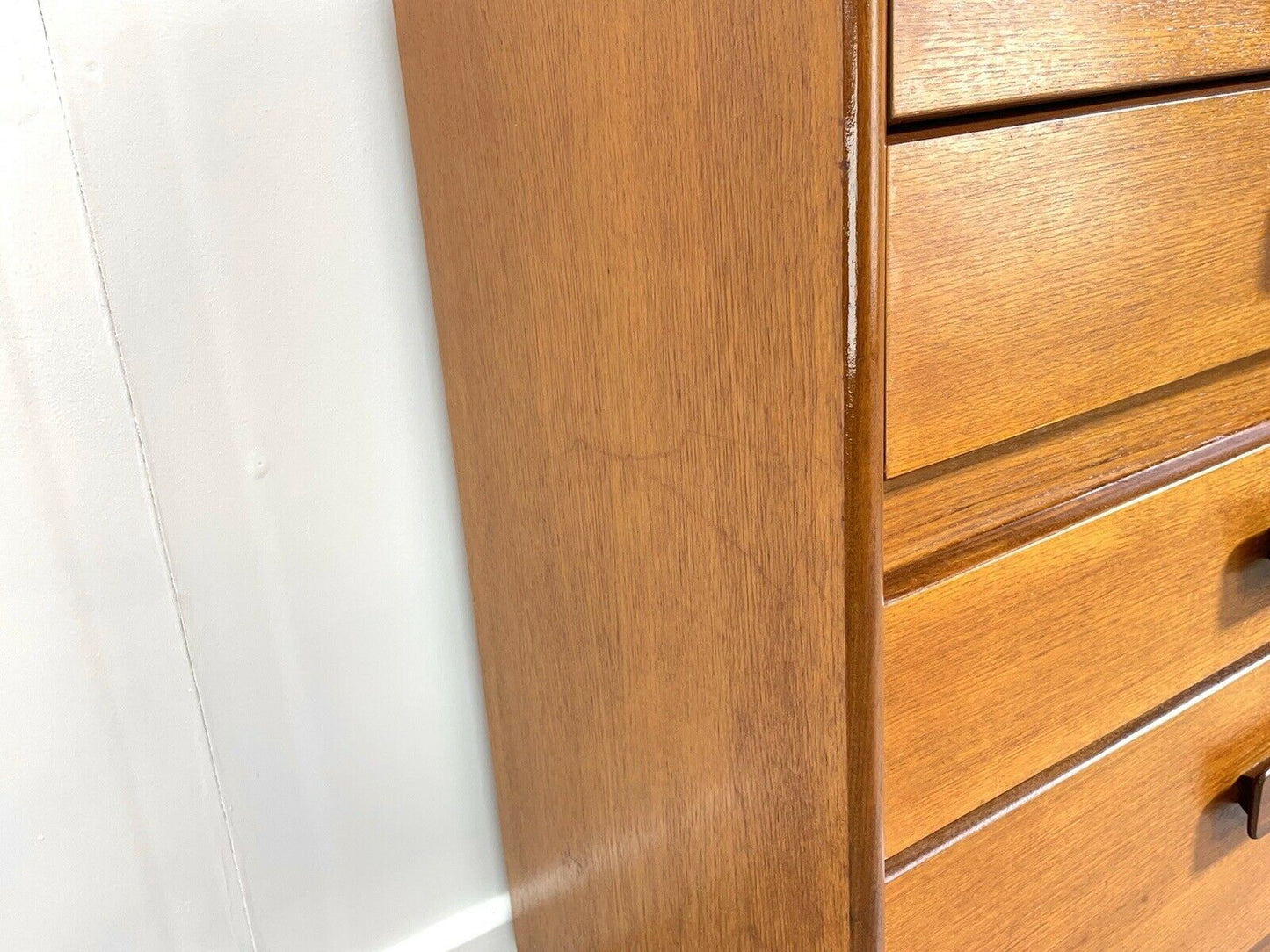 White and Newton, Retro Teak Chest of 5 Drawers