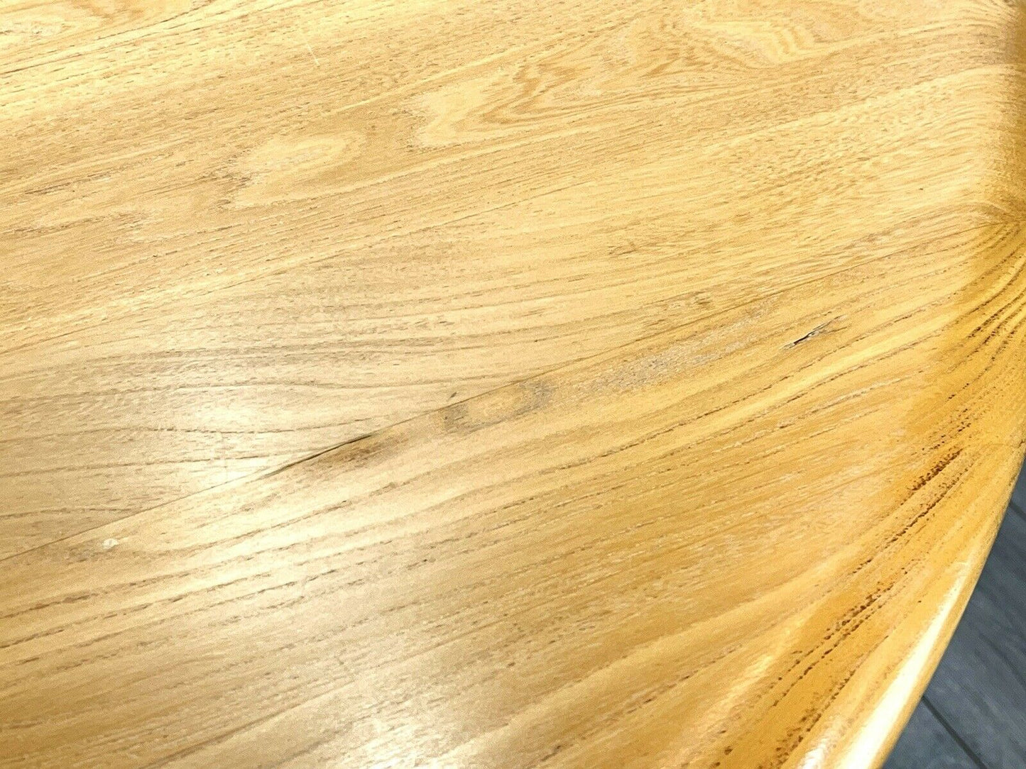 Ercol Southwold, Vintage Light Elm Oval Dining Table