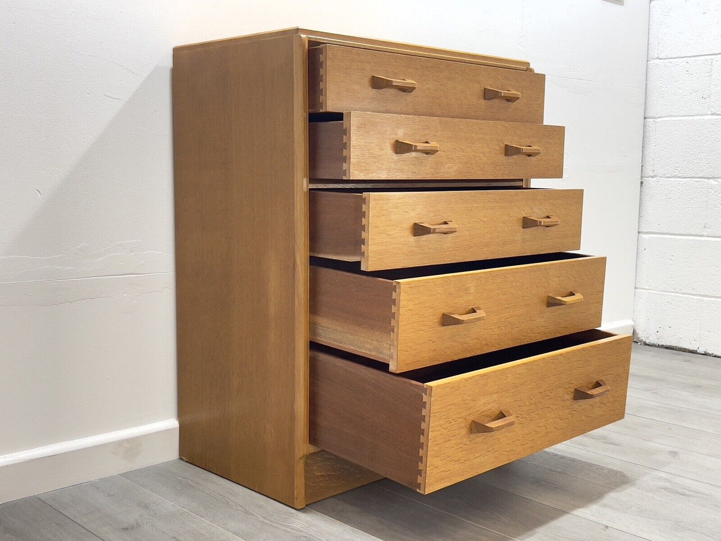 G Plan / E Gomme Brandon, Mid Century 5 Drawer Chest of Drawers