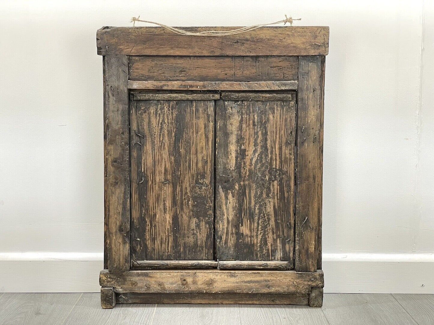 Antique, Carved Indian Window Shutter