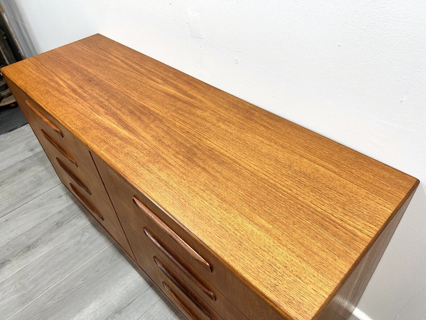 G Plan Fresco, Mid Century Bank Of 8 Drawers / Chest Of Drawers