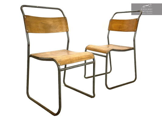 Sebel, Nest-A-Bye Stackable Plywood Chairs