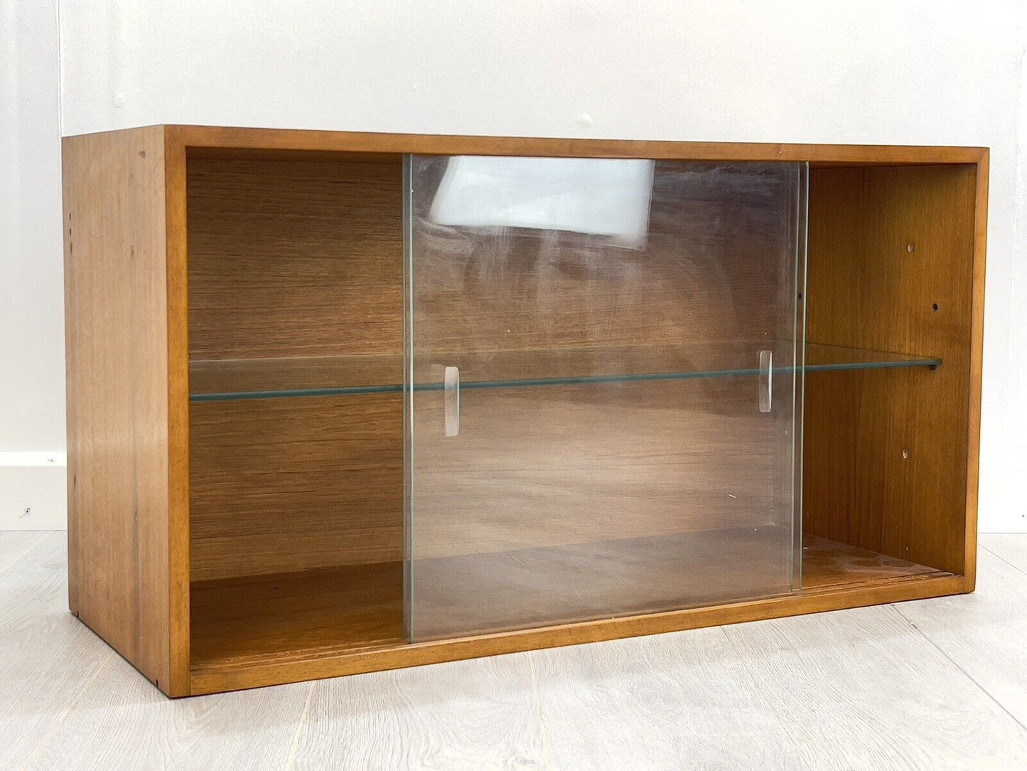 Staples Ladderax, Mid Century Glass Display Cabinet (Wide) - Modified for Robex