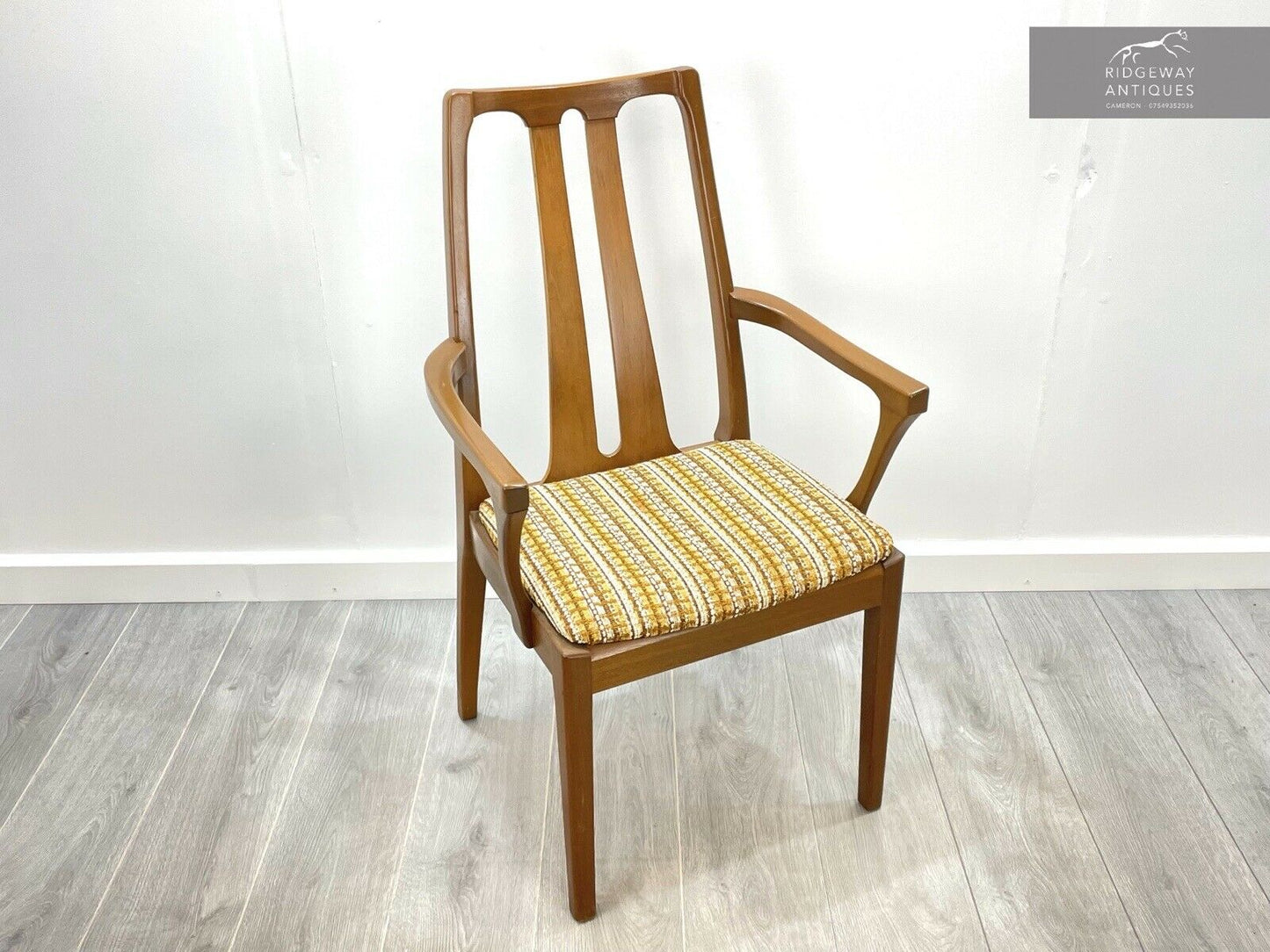 Nathan, Mid Century, Teak Carver Chair