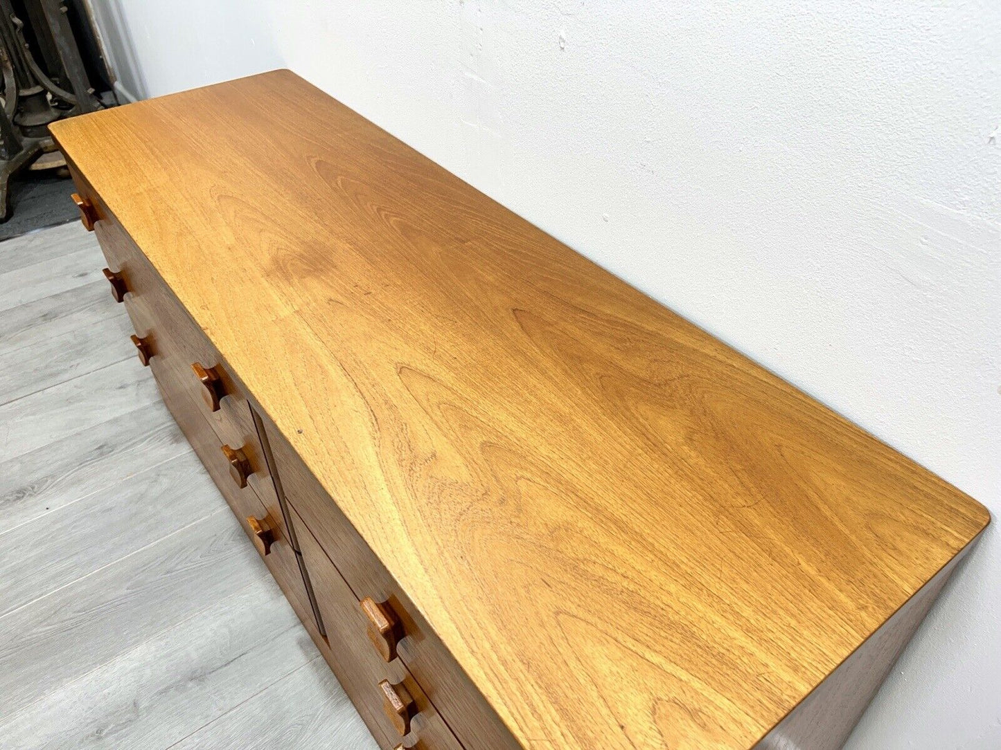 Stag Cantata, Mid Century Teak Chest of Drawers