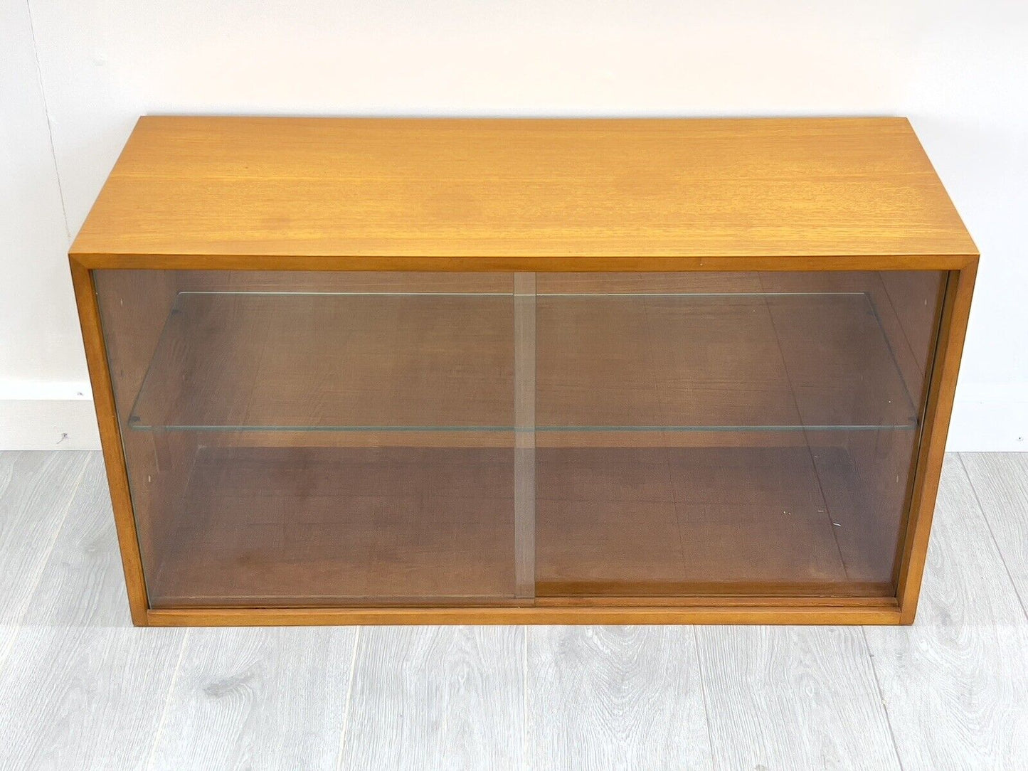 Staples Ladderax, Mid Century Glass Display Cabinet (Wide) - Modified for Robex