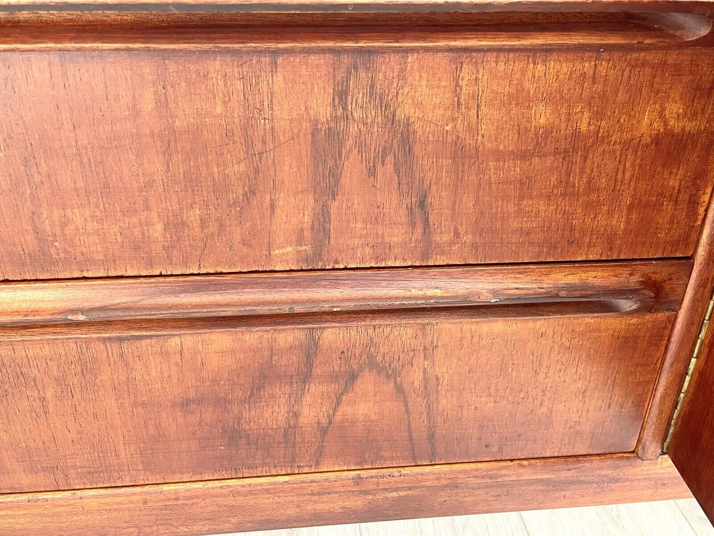 Mcintosh Dunfermline, Mid Century Red Mahogany Sideboard