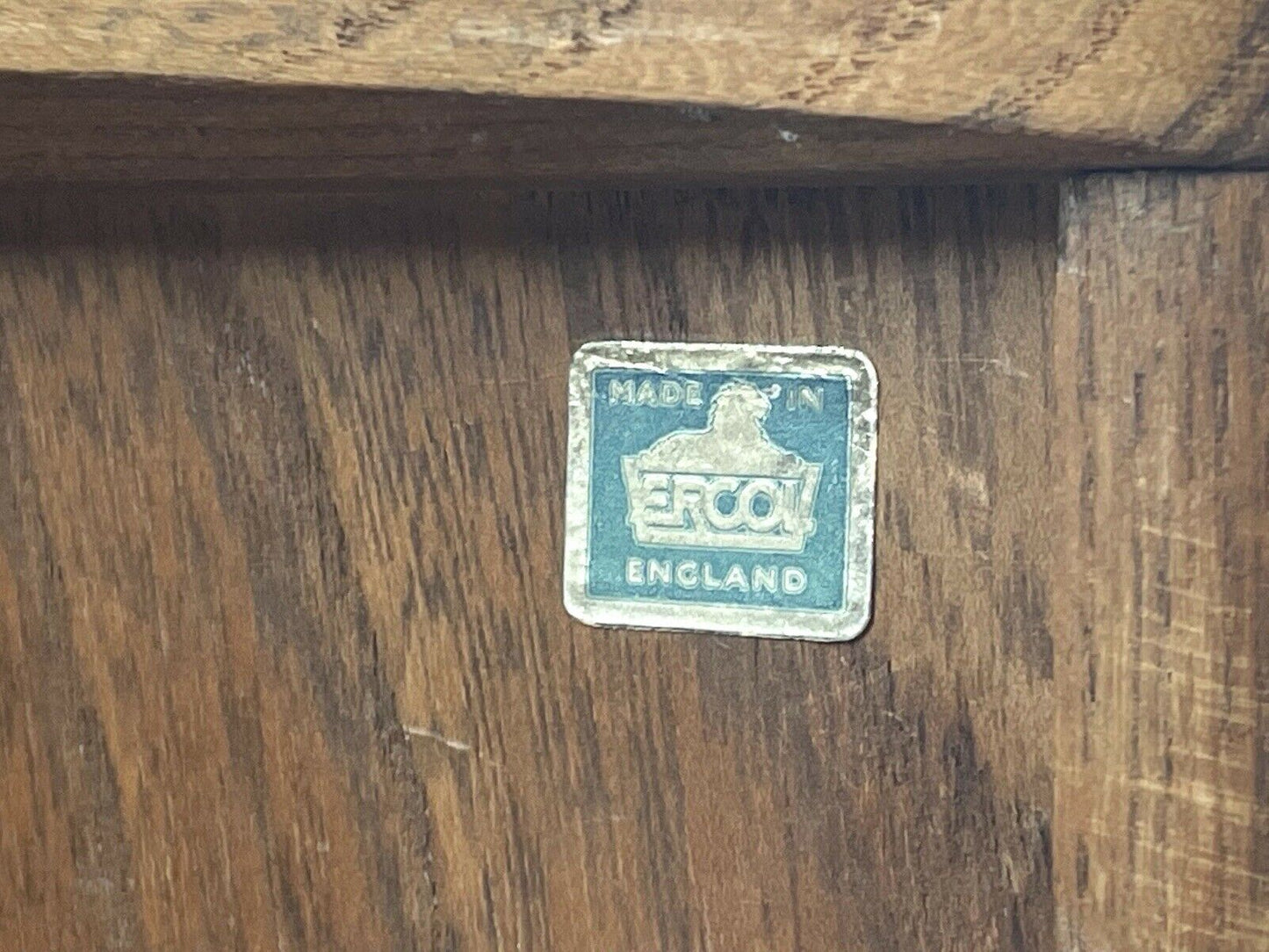 Ercol 408 - Mid Century Modern Chest of Drawers With Mirror / Dressing Table