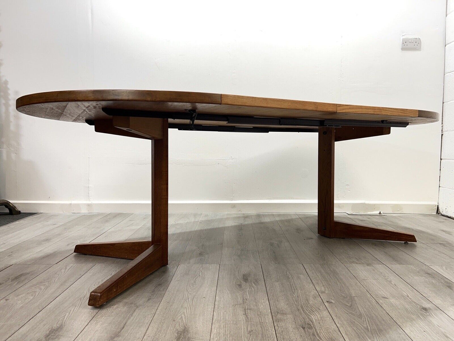 CJ Rosengaarden, Mid Century Danish Teak Extending Dining Table