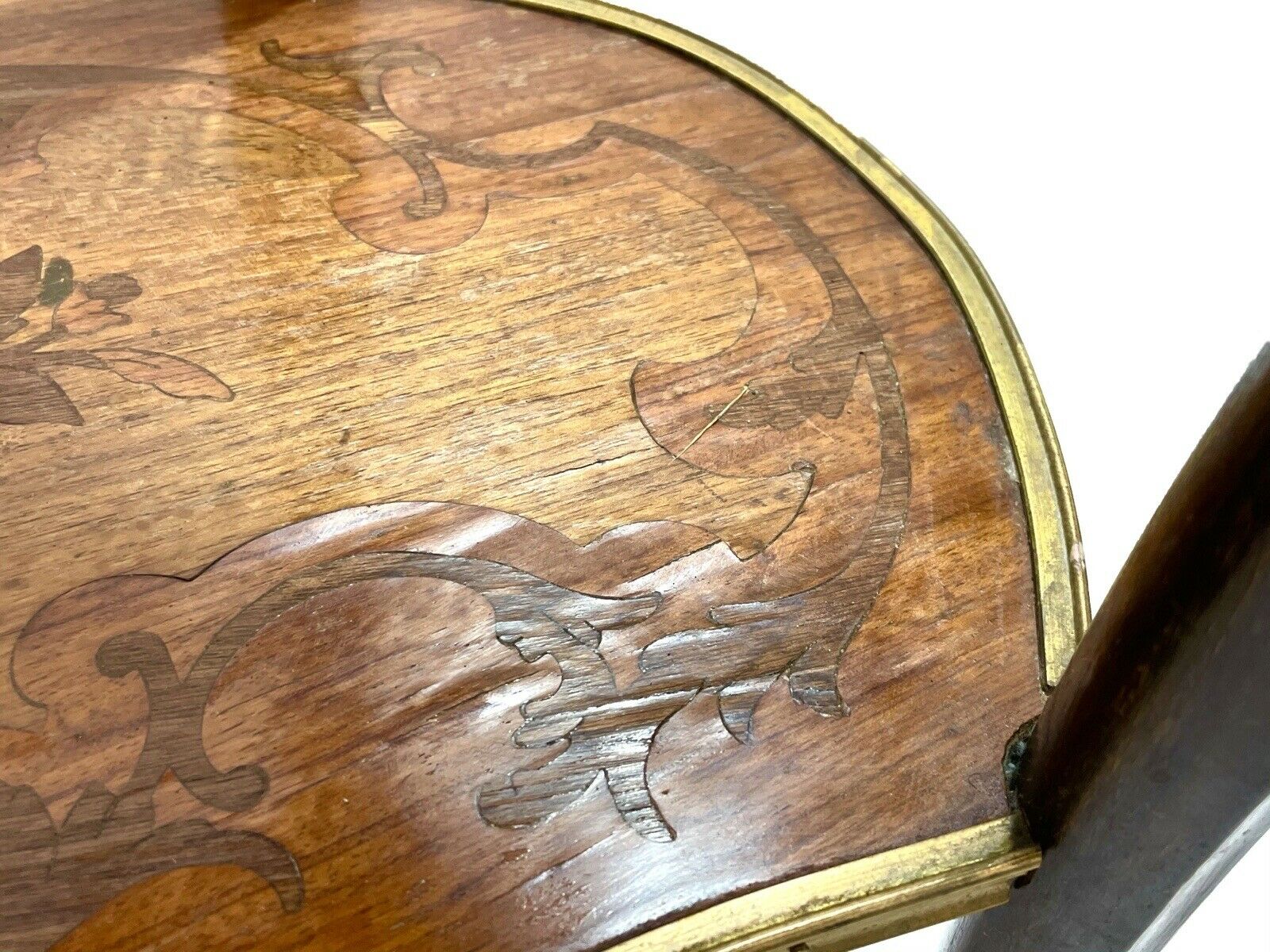 Pair Of Louis XVI Style Kidney Shaped Tables