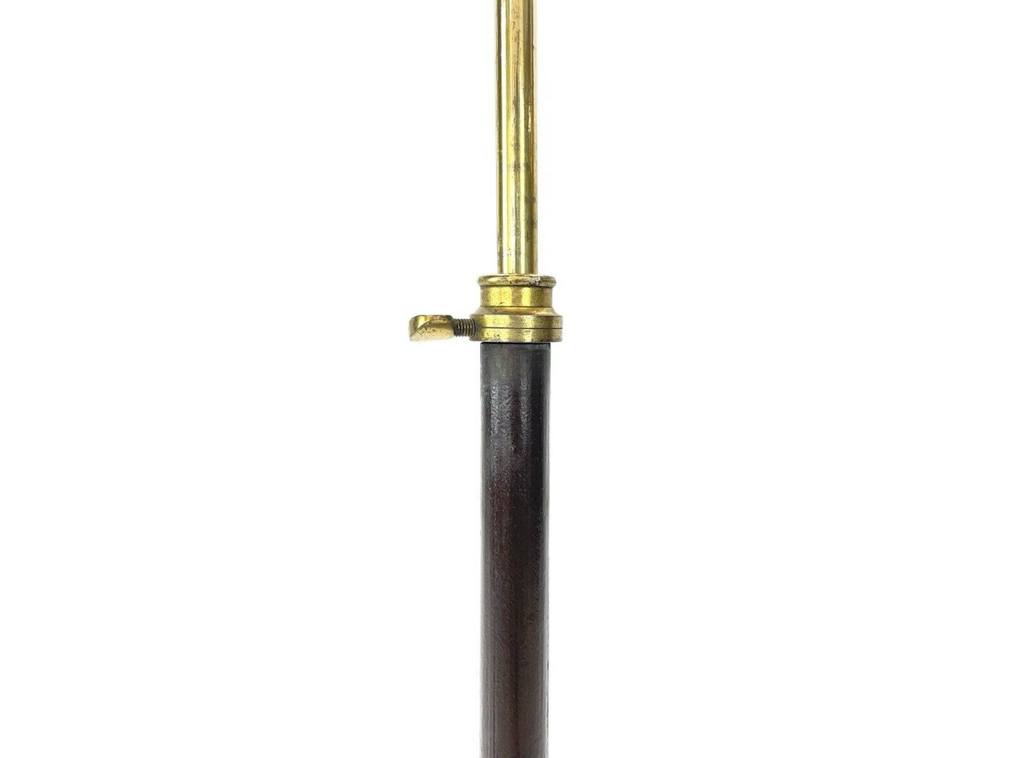 Telescopic Side Table / Occasional Table Table With Cast Iron Lion Paw Base