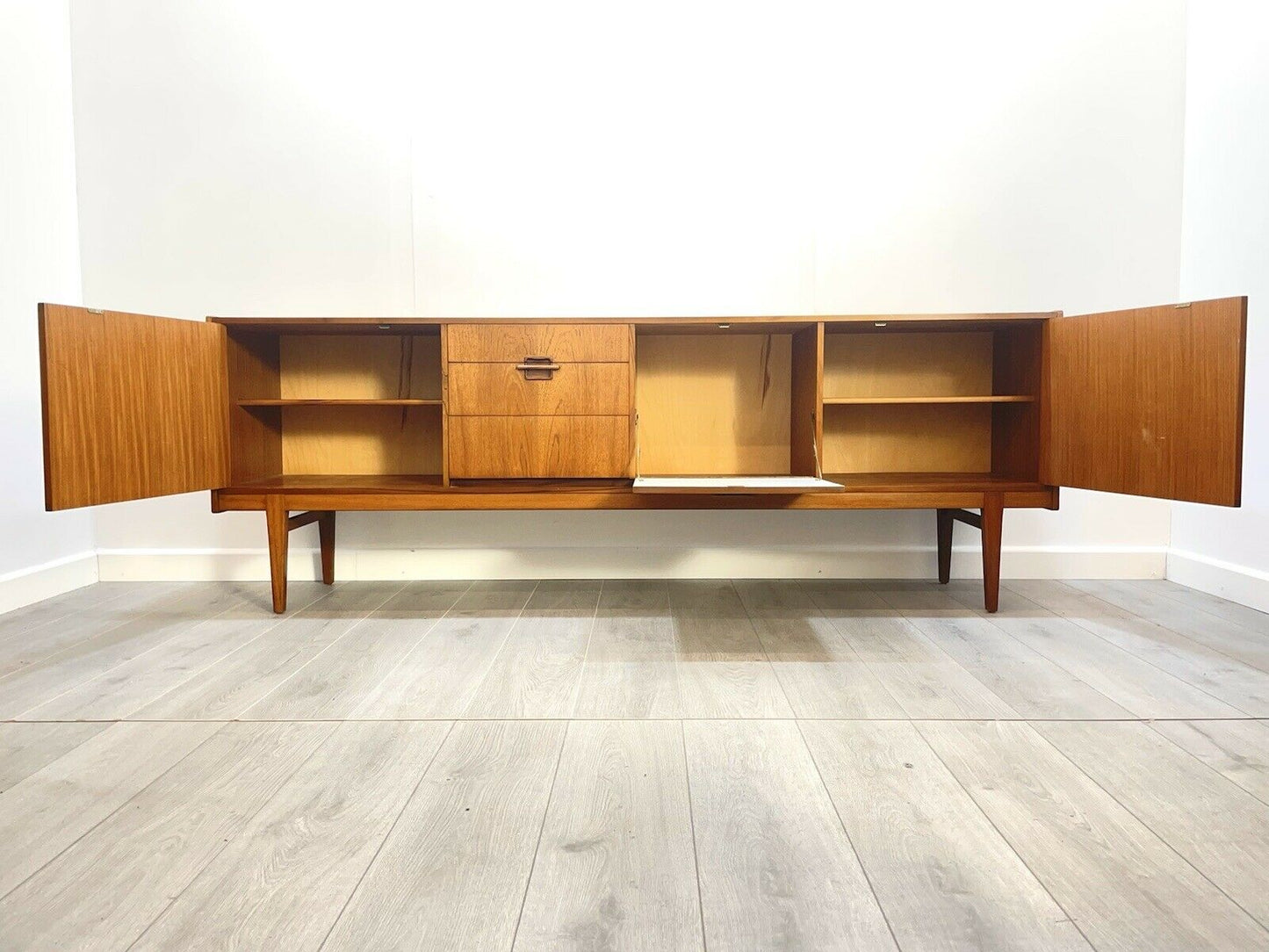 Nathan Corinthian, Mid Century Teak Sideboard