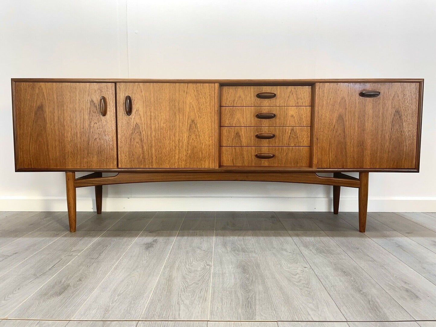 G Plan Brasilia, Mid Century Teak Sideboard / Credenza