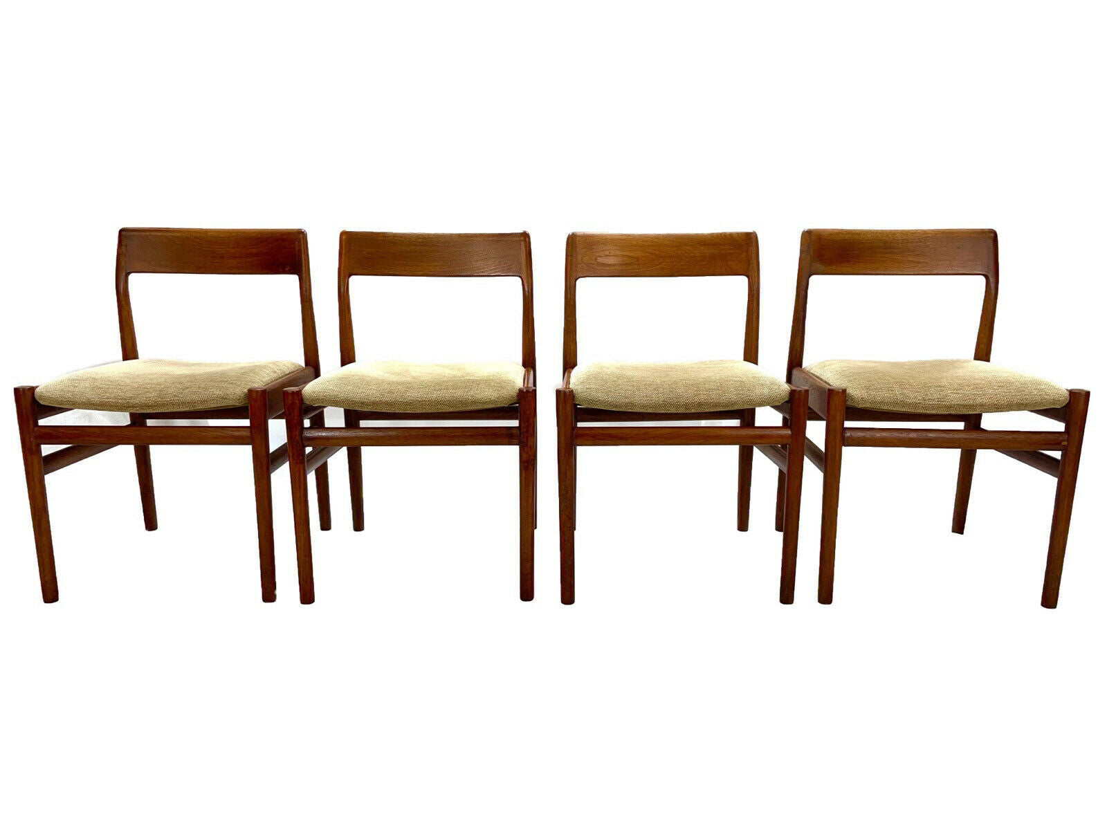 Dalescraft, Mid Century Modern, Set Of 4 Dining Chairs - Danish Style