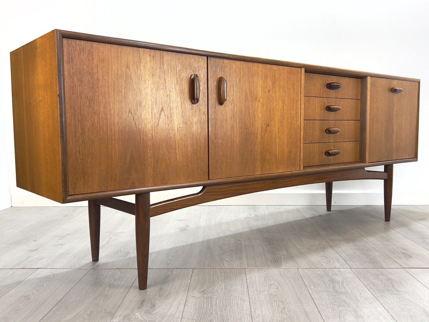 G Plan Brasilia, Mid Century Teak Sideboard / Credenza