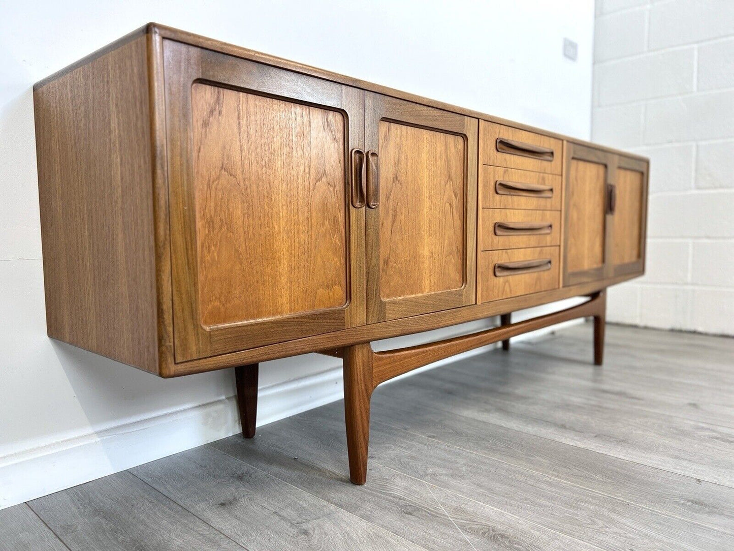 G Plan Fresco, Mid-Century, Long John Teak Sideboard