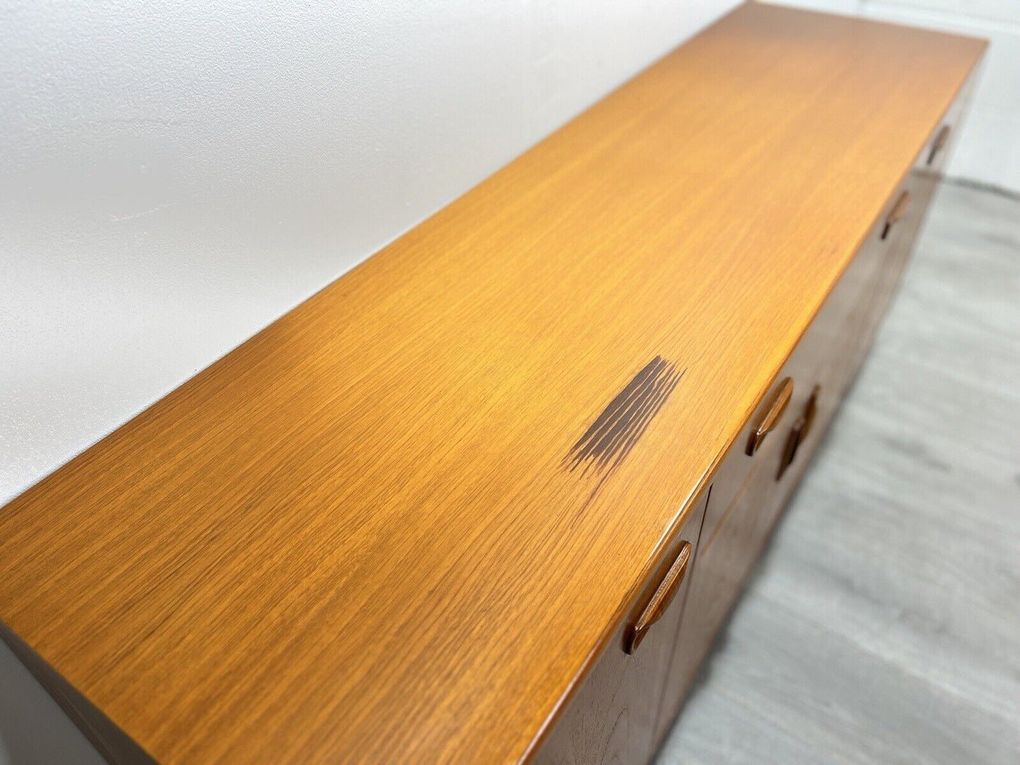 G Plan Fresco, Mid Century Teak Sideboard on Dansette Legs