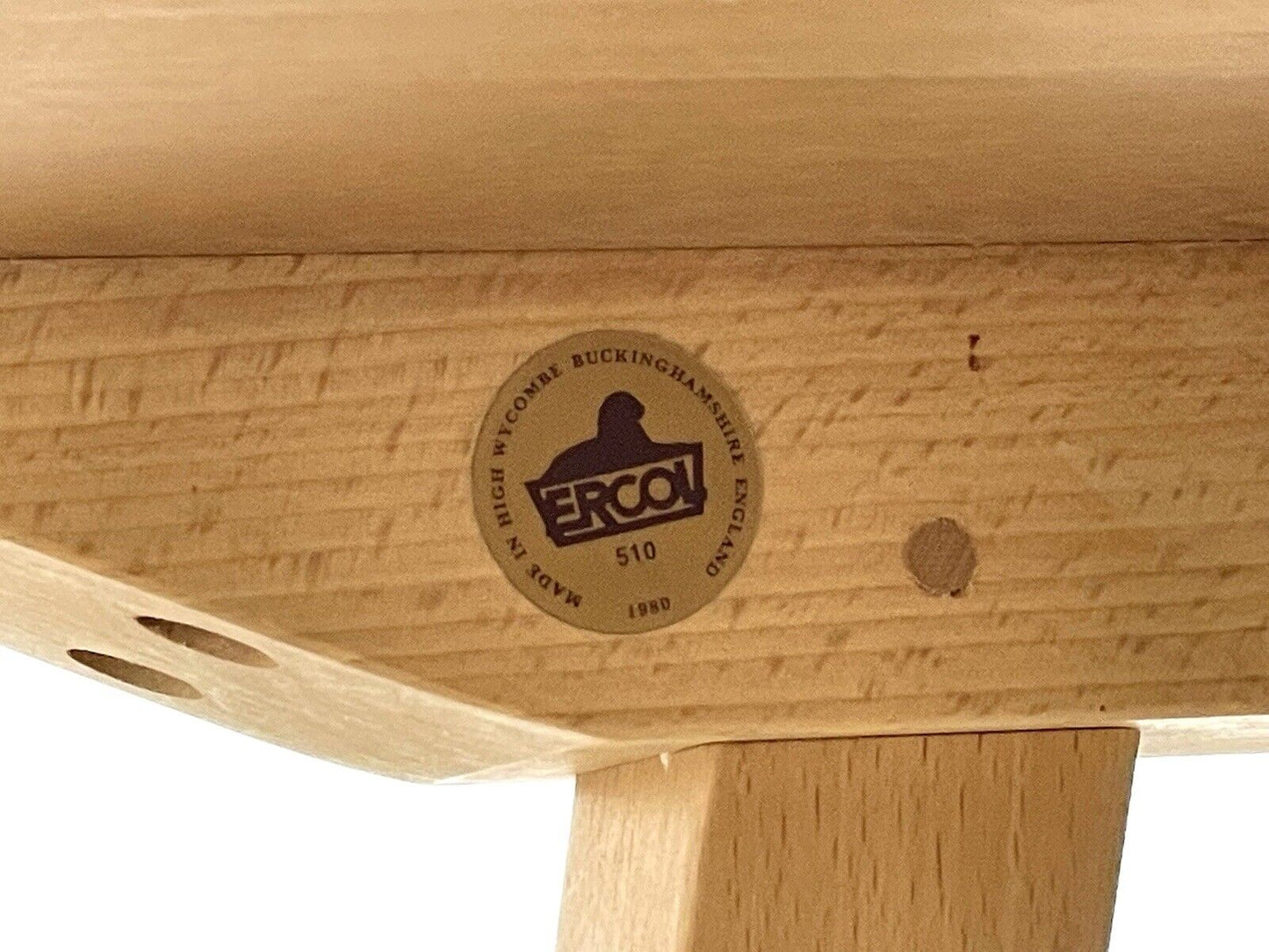 Ercol 510, Vintage Gold Label, Grand Windsor Elm Extending Dining Table