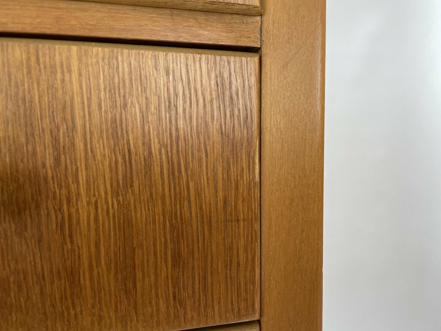 Lebus, Mid-Century, Golden Oak Chest Of Drawers / Tallboy