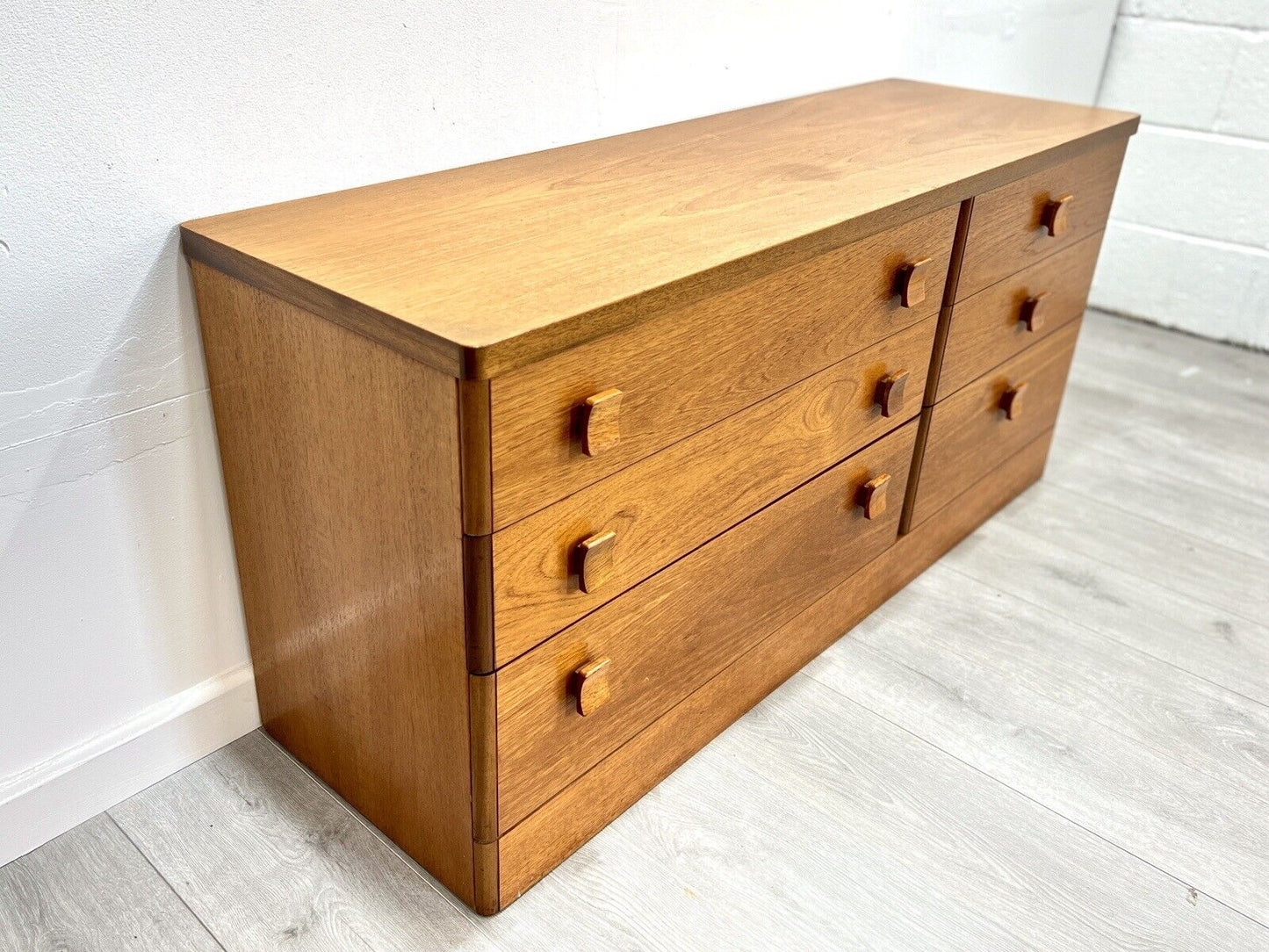 Stag Cantata, Mid Century Teak Chest of Drawers
