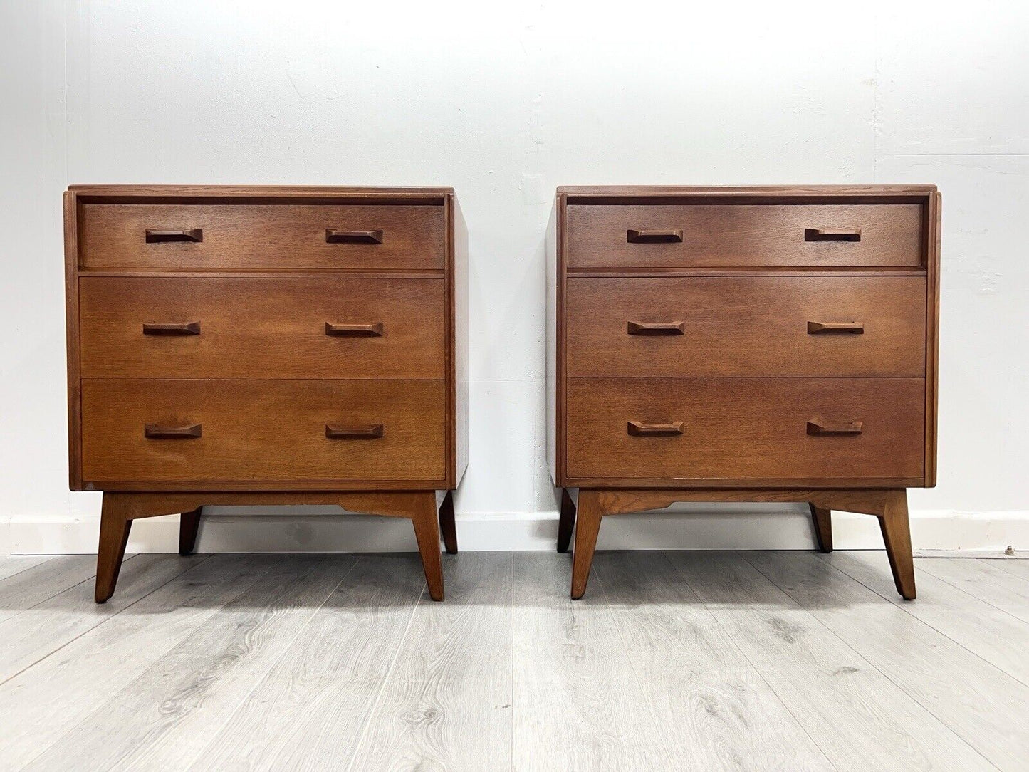 Pair of G Plan / E Gomme Brandon, Mid Century 3 Drawer Chest of Drawers