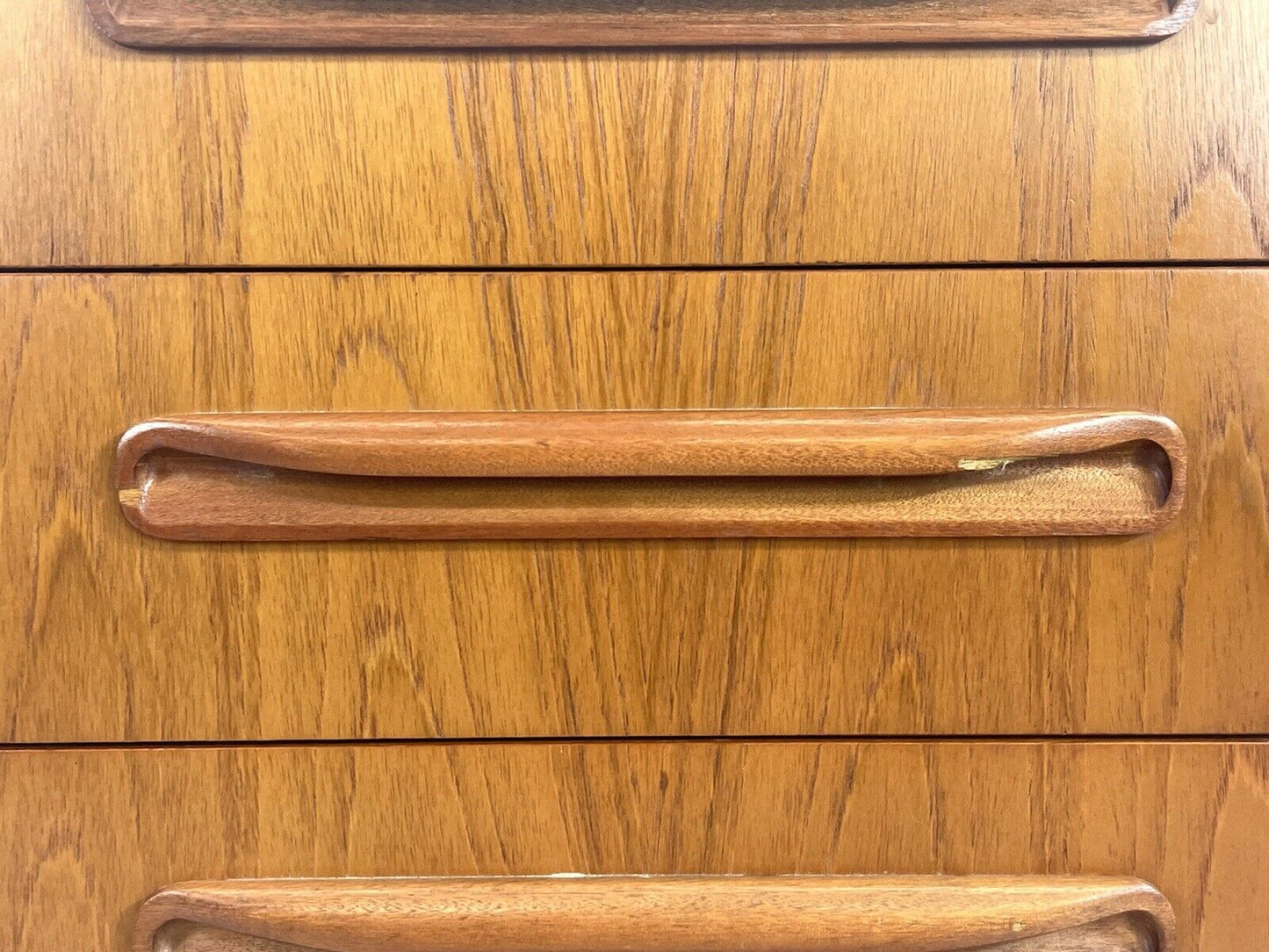 G Plan Fresco, Pair of 3 Drawer Bedside Table / Chest of Drawers