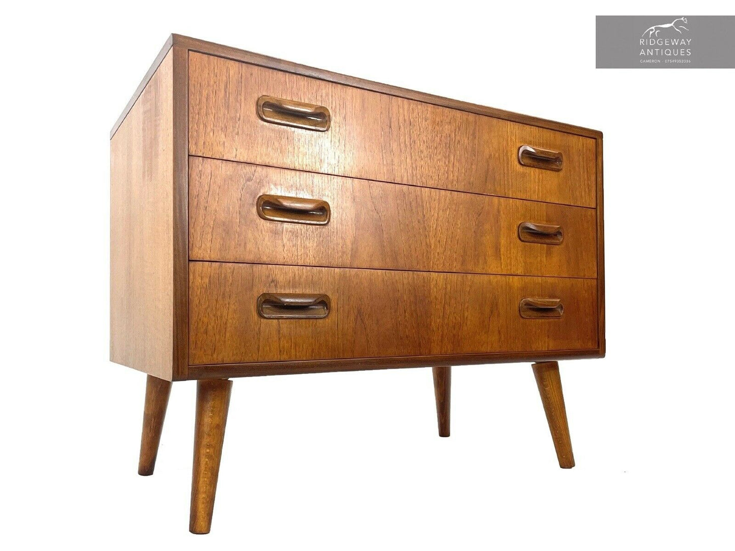 G Plan Fresco, Mid Century Modern, Chest Of 3 Drawers
