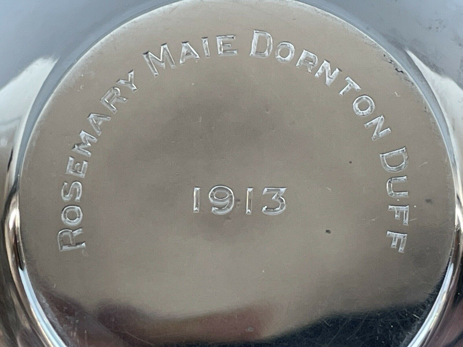 Silver Saucer By Holland, Aldwinckle & Slater, London 1928