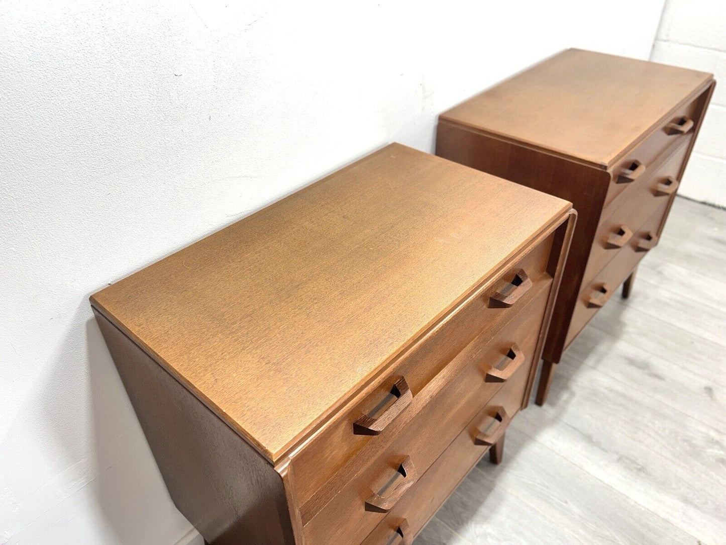 Pair of G Plan / E Gomme Brandon, Mid Century 3 Drawer Chest of Drawers