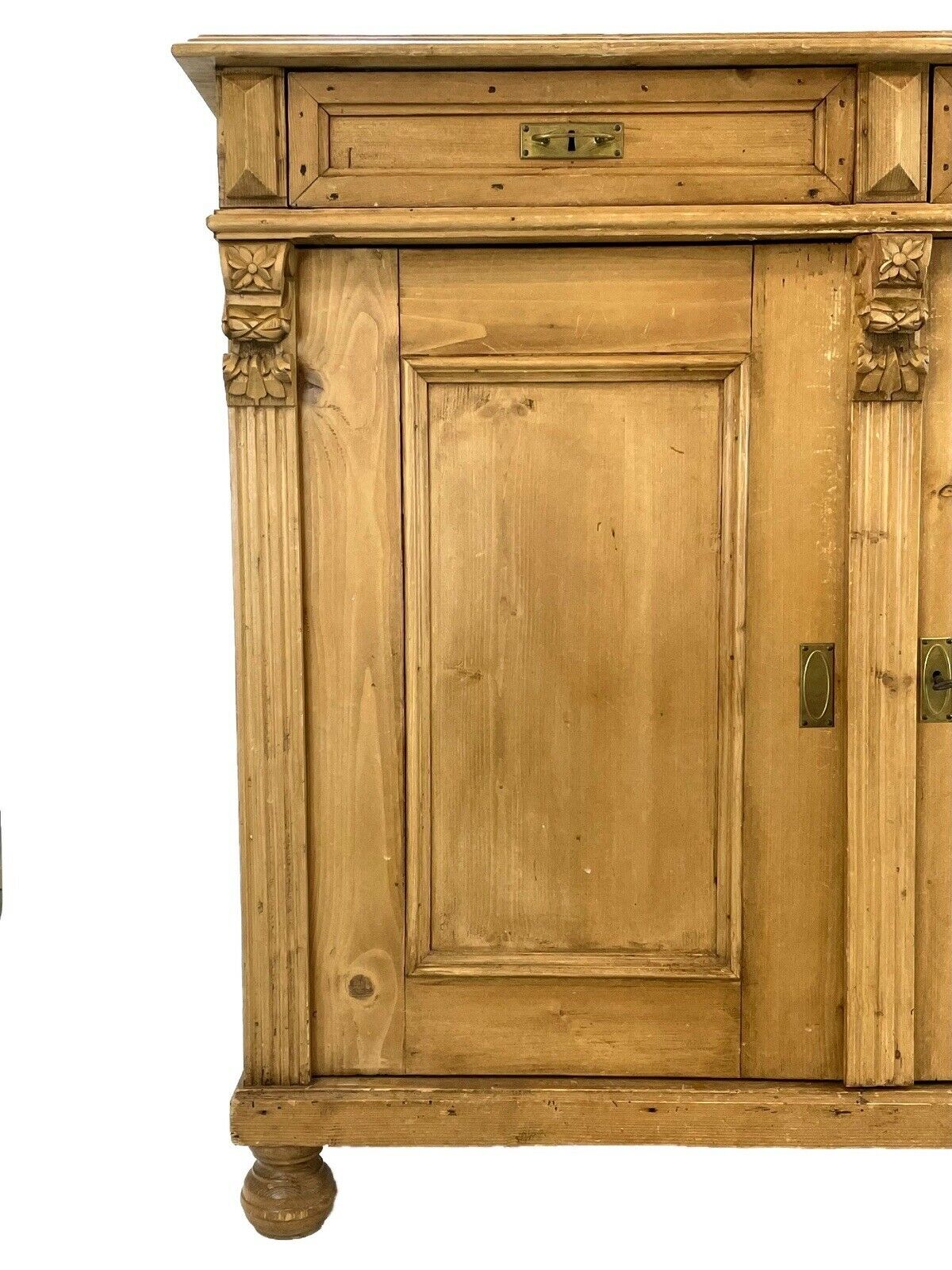 Victorian Pine Sideboard / Dresser Base