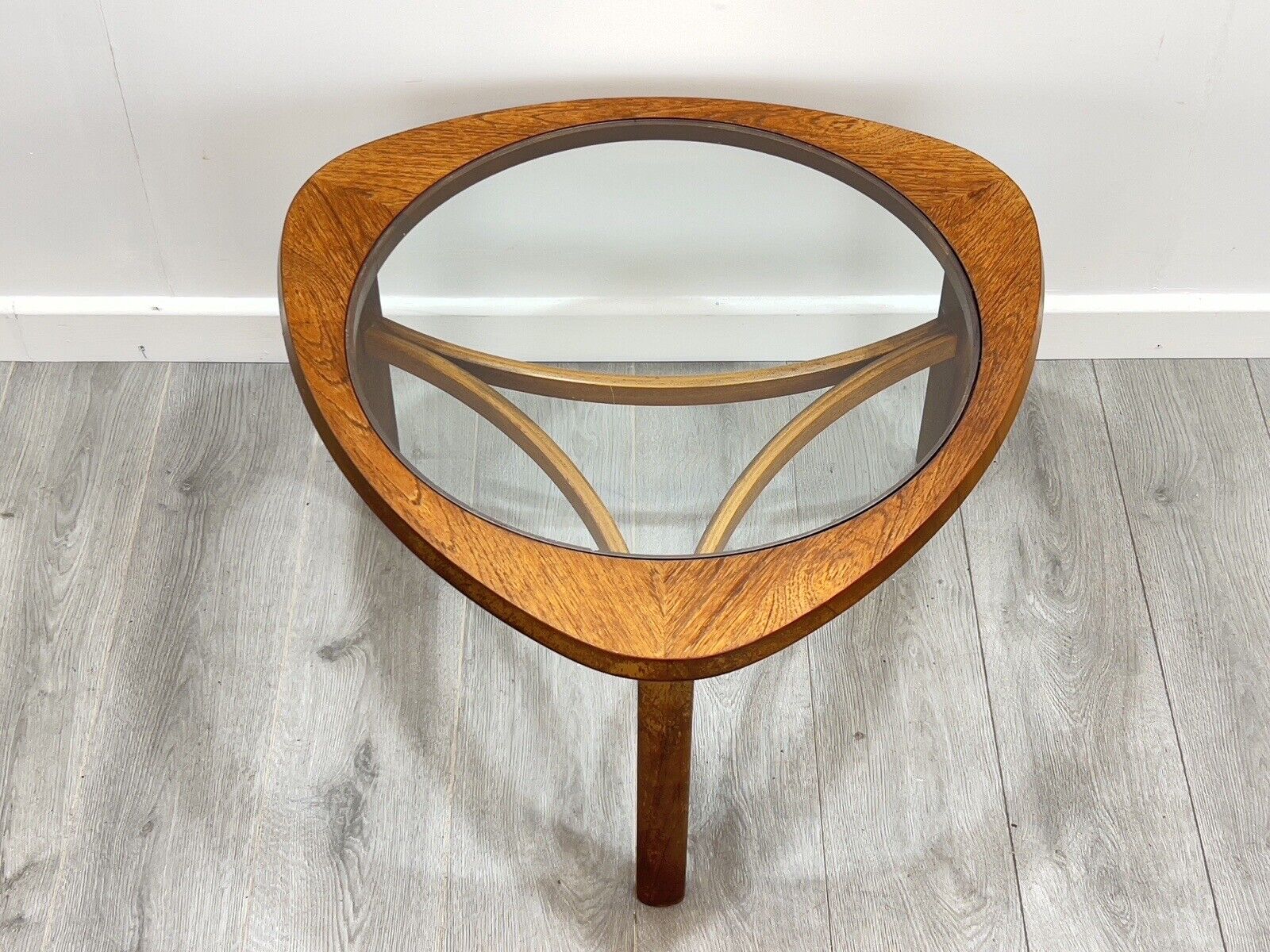 Nathan, Teak and Glass Mid Century Coffee Table