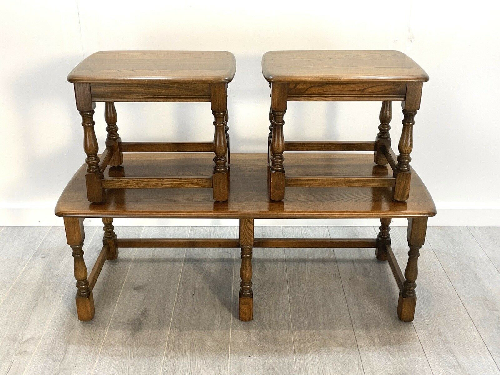 Ercol 732, Vintage Trinity Nest of Tables