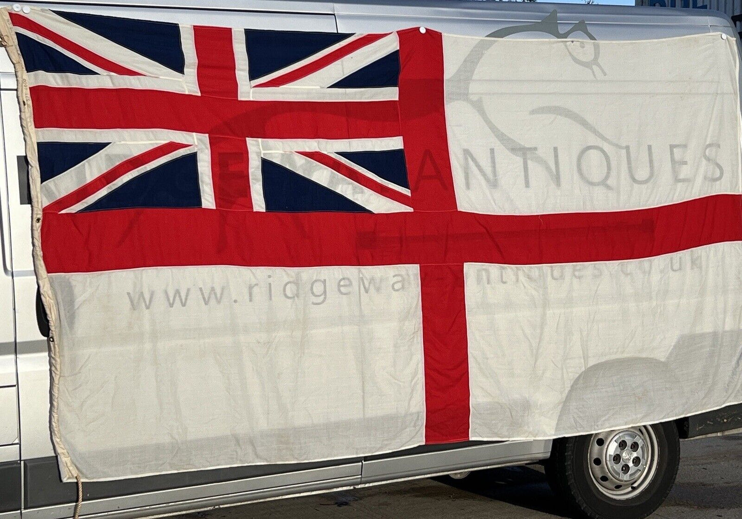 12ft x 6ft, Royal Navy White Ensign Flag