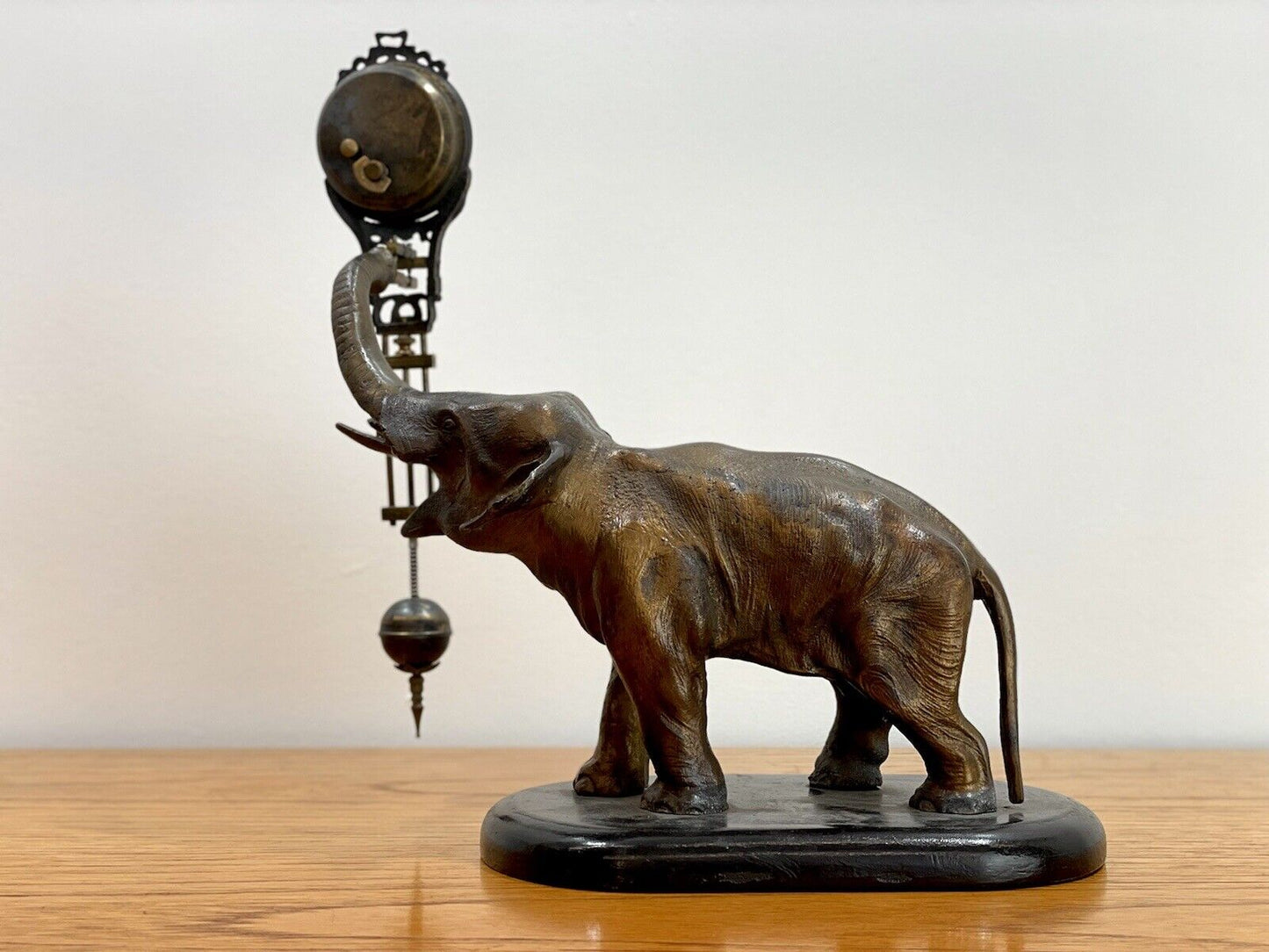 Junghans, Antique Elephant Swinging Clock