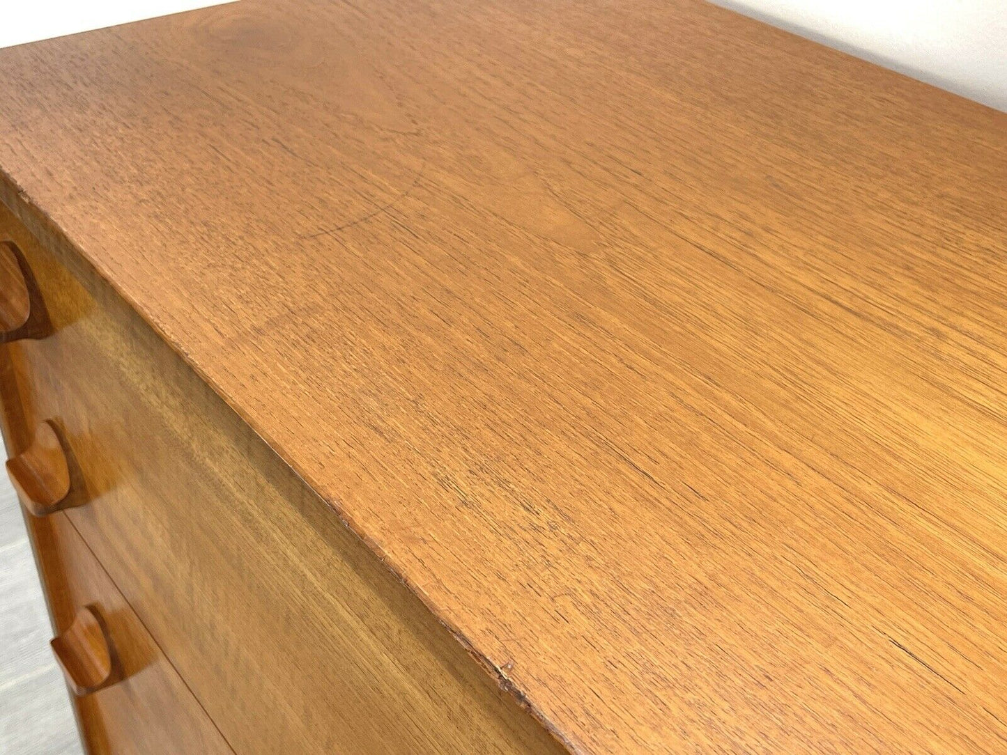 Stag Cantata, Mid Century Teak Chest of Drawers
