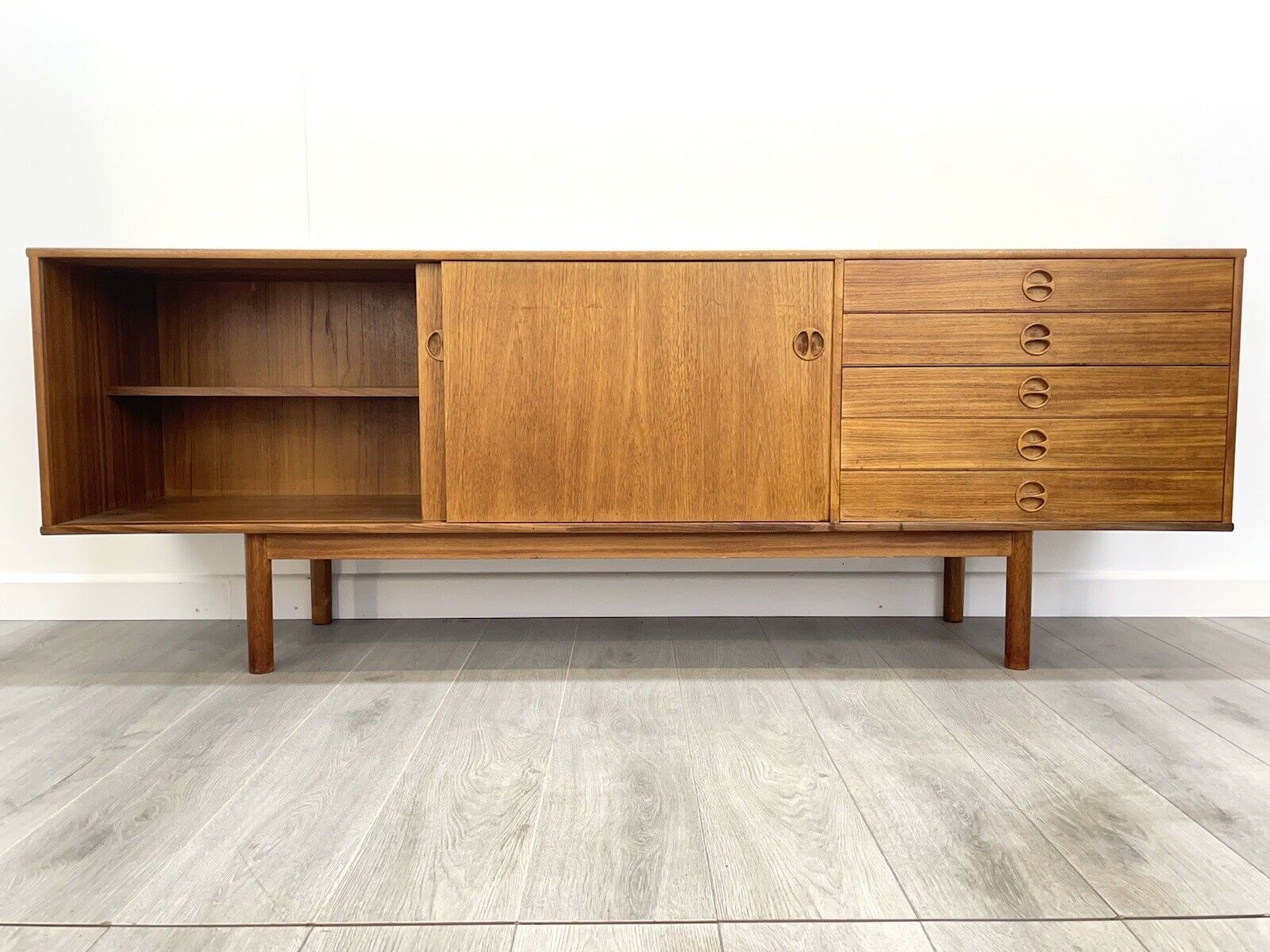 A Rare Vanson, Long Mid Century Sideboard