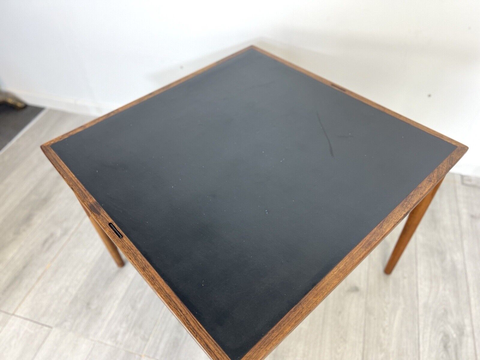 Poul Hundevad, Mid Century Reversible Rosewood Dining Table and Card Table