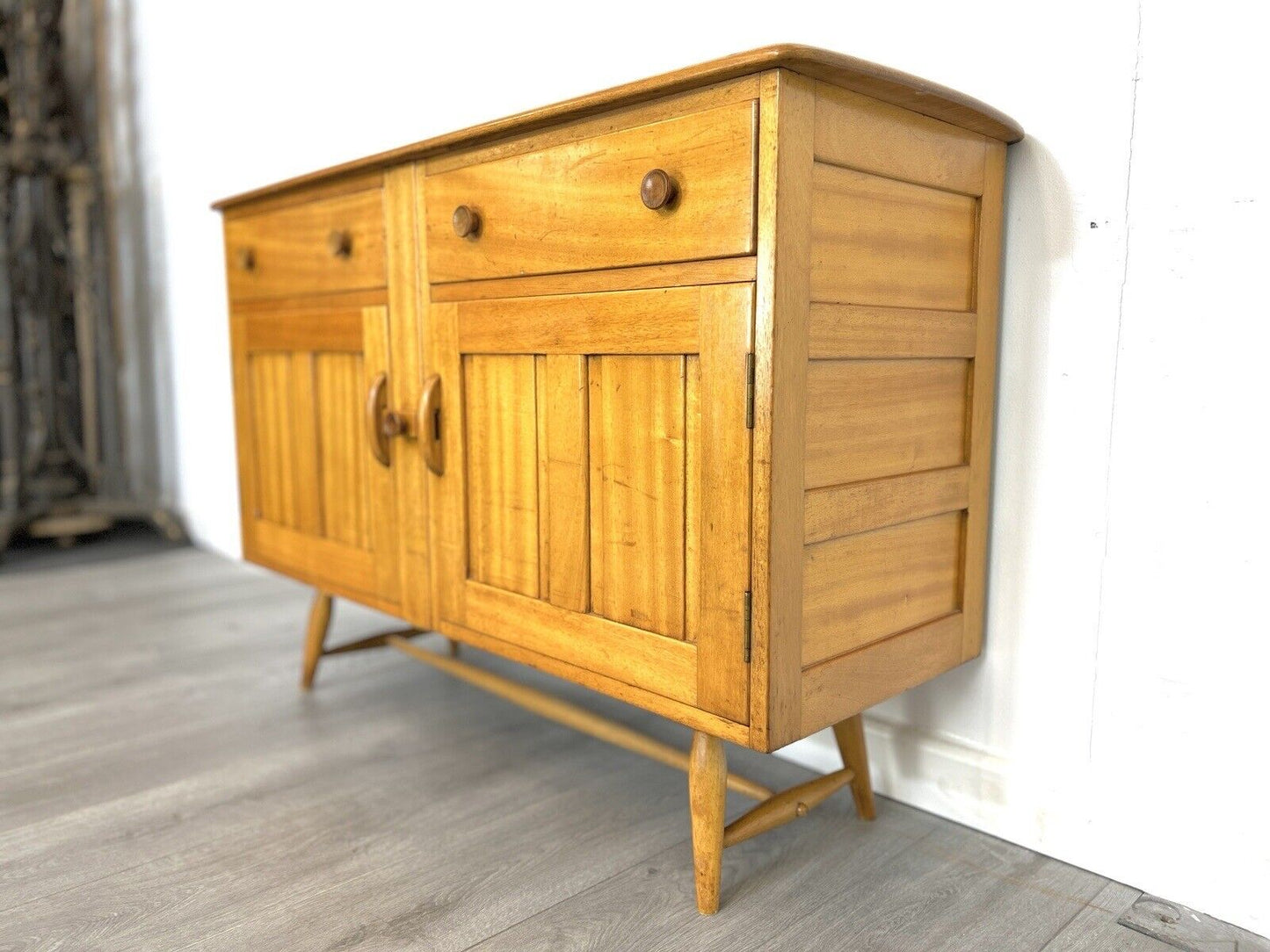 Ercol Vintage Blonde Elm Sideboard
